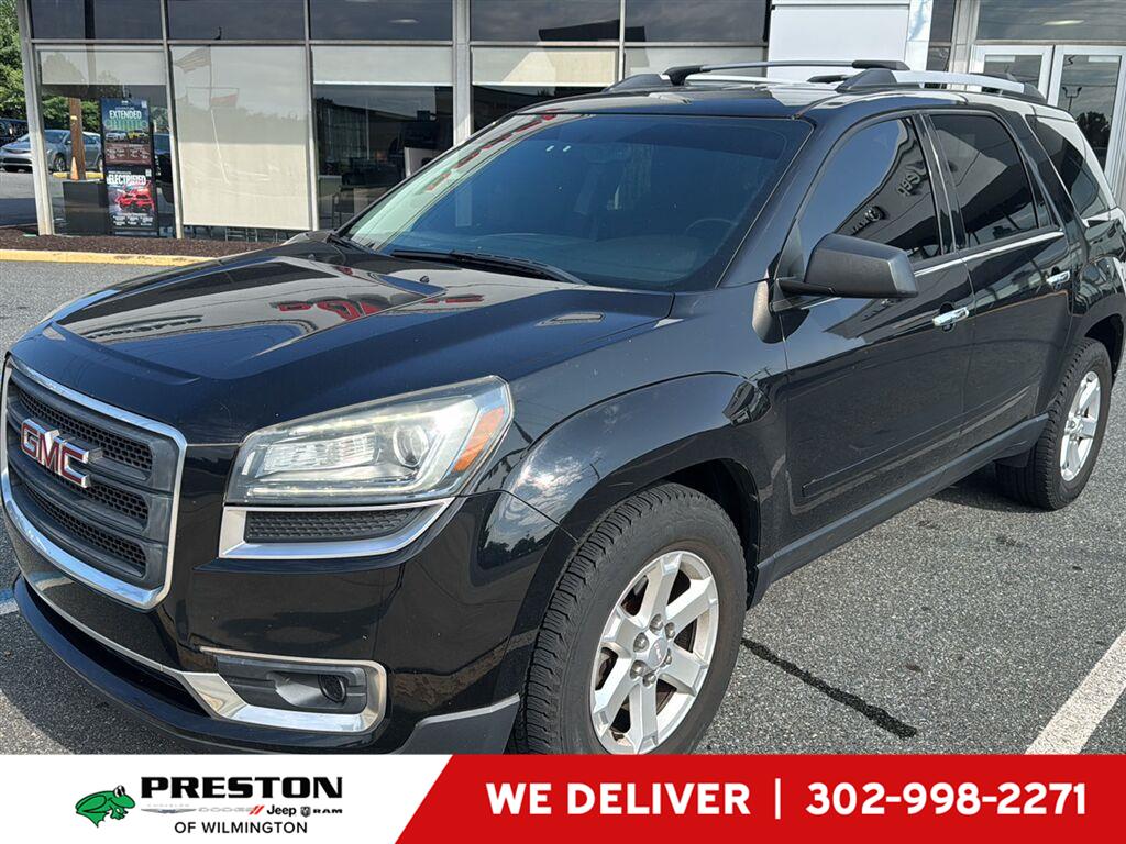 Black (Ebony Twilight Metallic) 2016 GMC Acadia SUV / Crossover All-Wheel Drive 6-Speed Automatic