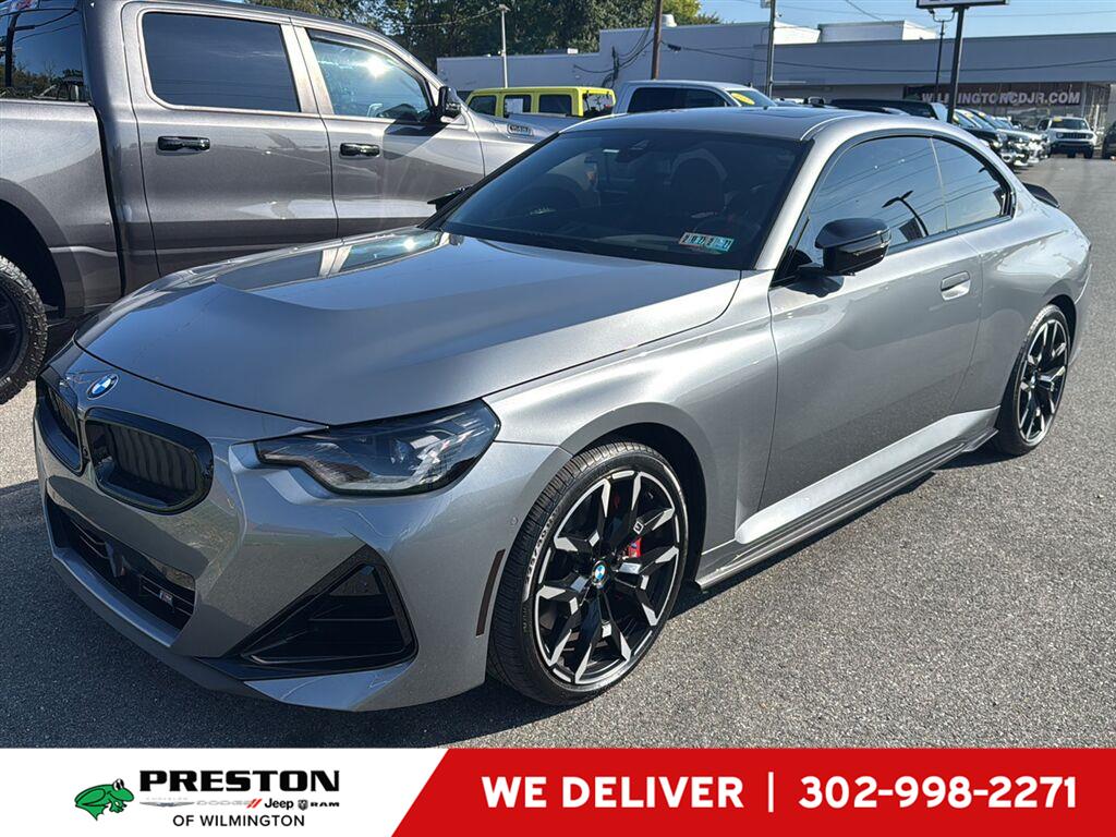 Gray (Skyscraper Grey Metallic) 2026 BMW 2 Series Coupe All-Wheel Drive Automatic
