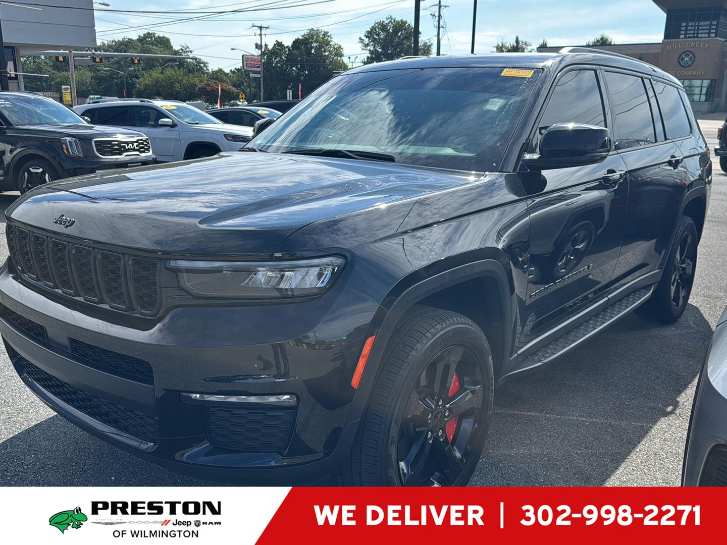 Diamond Black Crystal Pearlcoat 2024 Jeep Grand Cherokee L SUV / Crossover Four-Wheel Drive 8-Speed Automatic