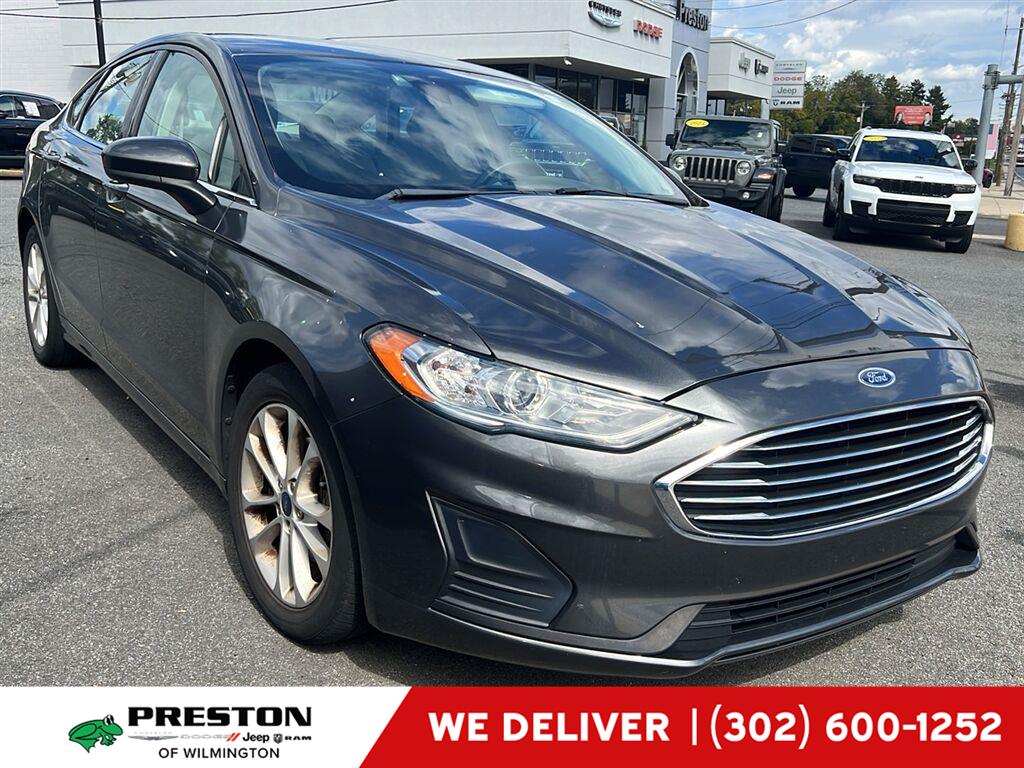 Gray (Magnetic) 2019 Ford Fusion Sedan Front-Wheel Drive 6-Speed Automatic
