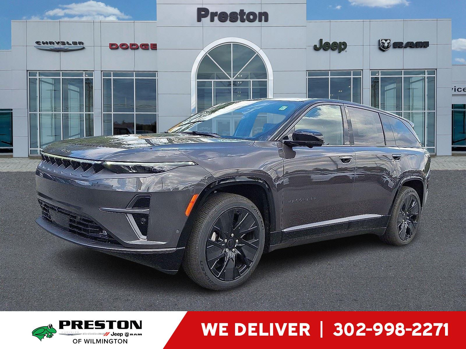 Baltic Gray Metallic Clearcoat 2025 Jeep Wagoneer S SUV / Crossover Four-Wheel Drive 1-Speed Automatic