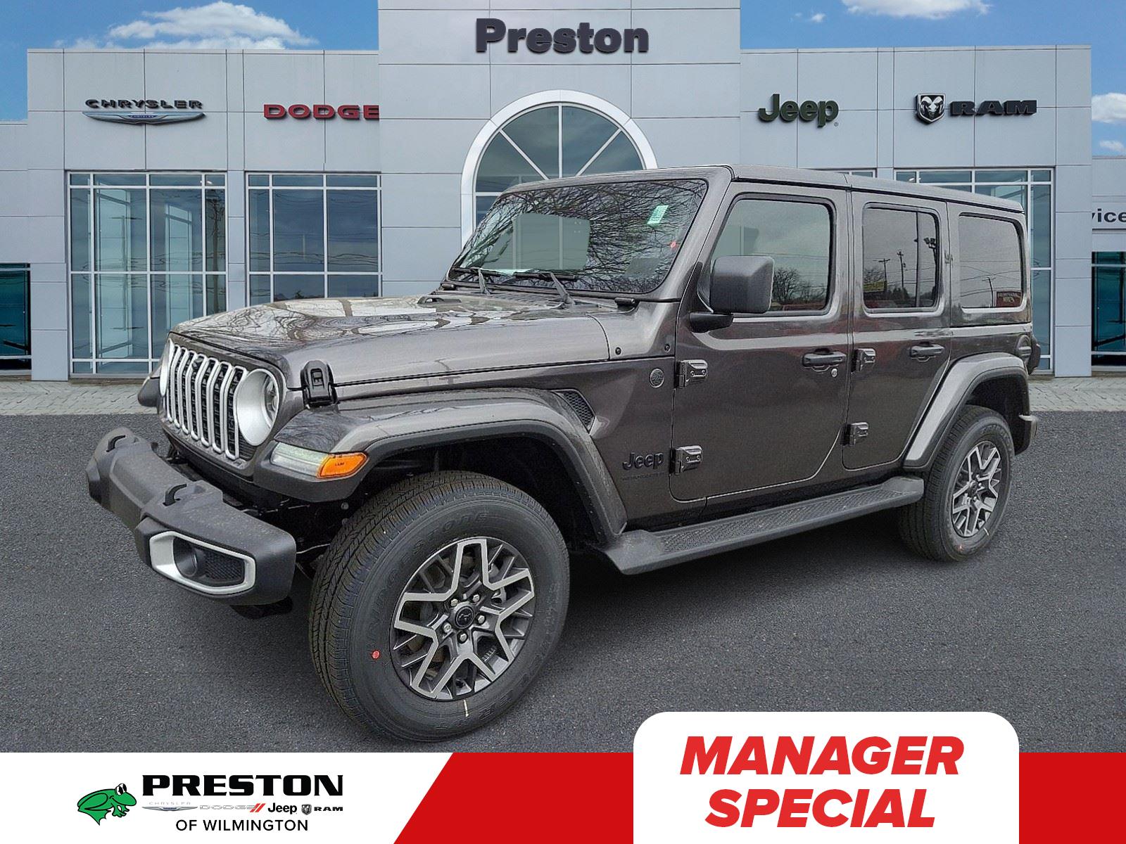 Gray (Granite Crystal Metallic Clearcoat) 2025 Jeep Wrangler SUV / Crossover Four-Wheel Drive 8-Speed Automatic