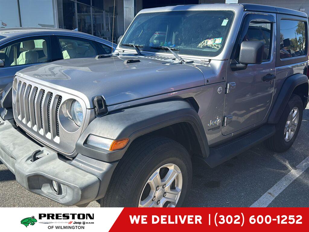 Billet Silver Metallic Clearcoat 2021 Jeep Wrangler SUV / Crossover Four-Wheel Drive 8-Speed Automatic