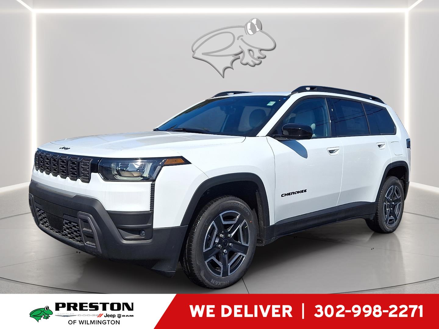 Bright White Clearcoat 2026 Jeep Cherokee Laredo 4WD SUV / Crossover Four-Wheel Drive Automatic