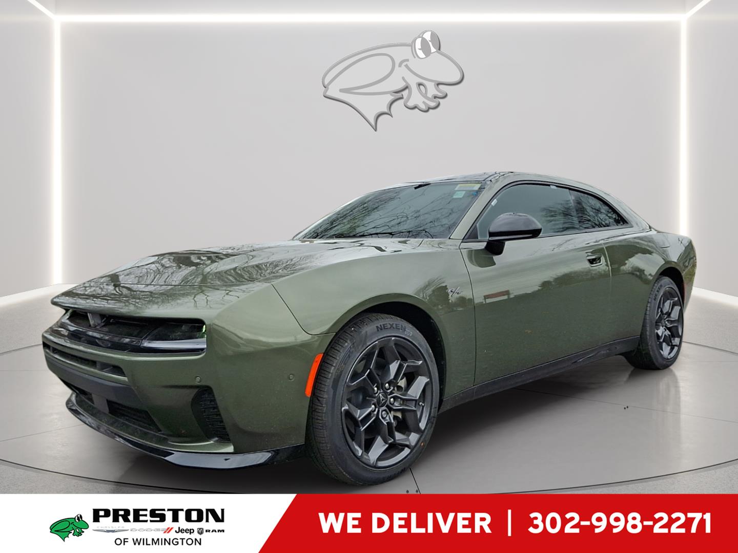 Green Machine 2026 Dodge Charger Daytona Sedan All-Wheel Drive 8-Speed Automatic