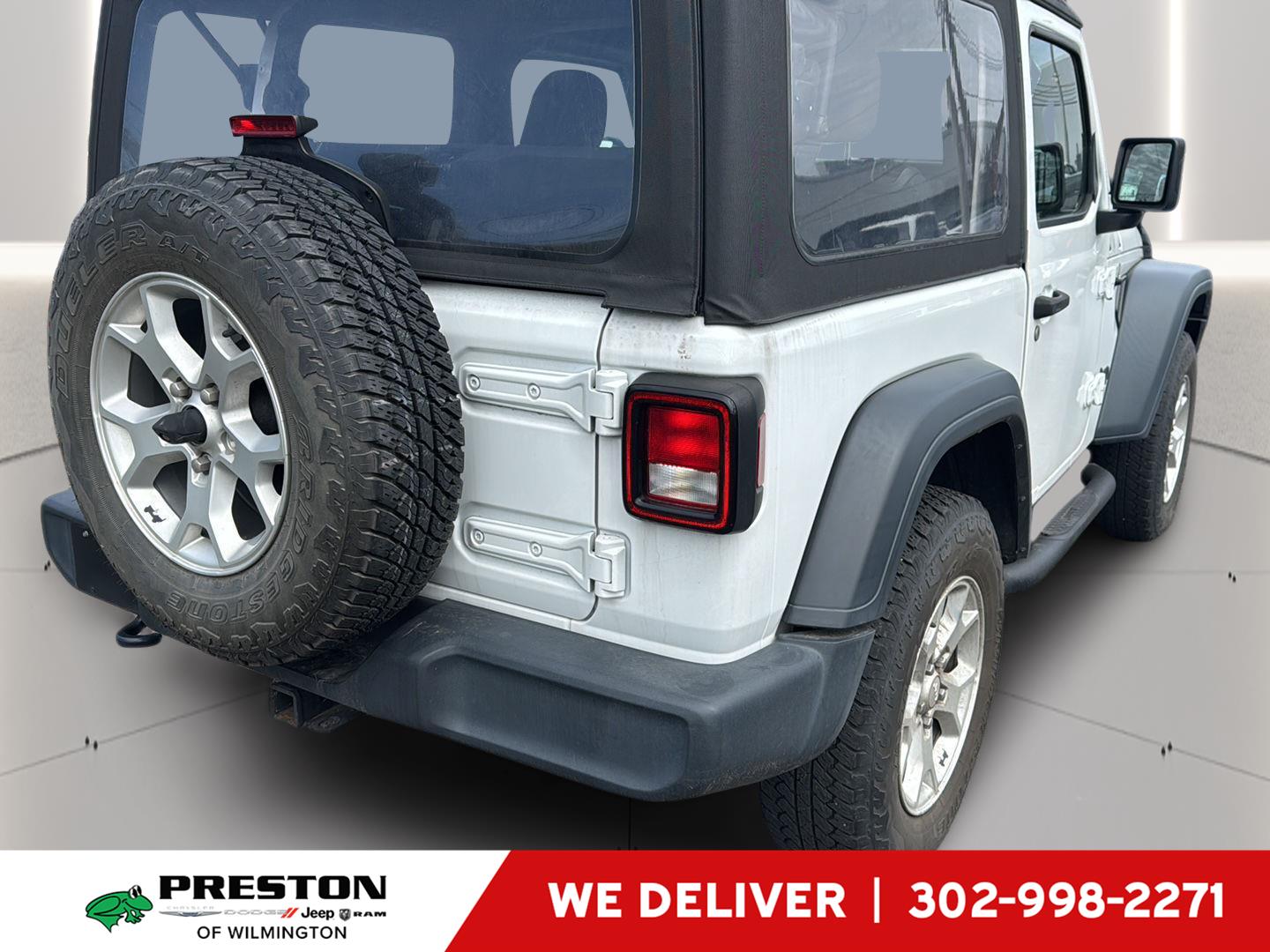 Bright White Clearcoat 2018 Jeep Wrangler Sport 4WD SUV / Crossover Four-Wheel Drive 8-Speed Automatic
