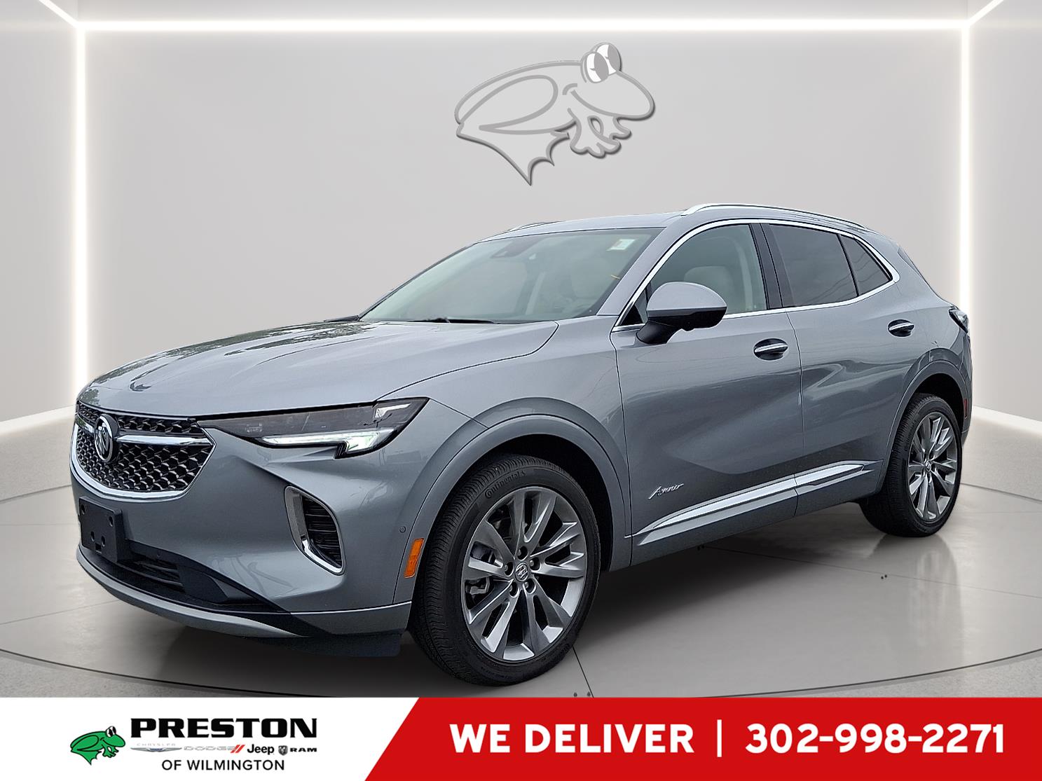 Moonstone Gray Metallic 2023 Buick Envision Avenir AWD SUV / Crossover All-Wheel Drive 9-Speed Automatic
