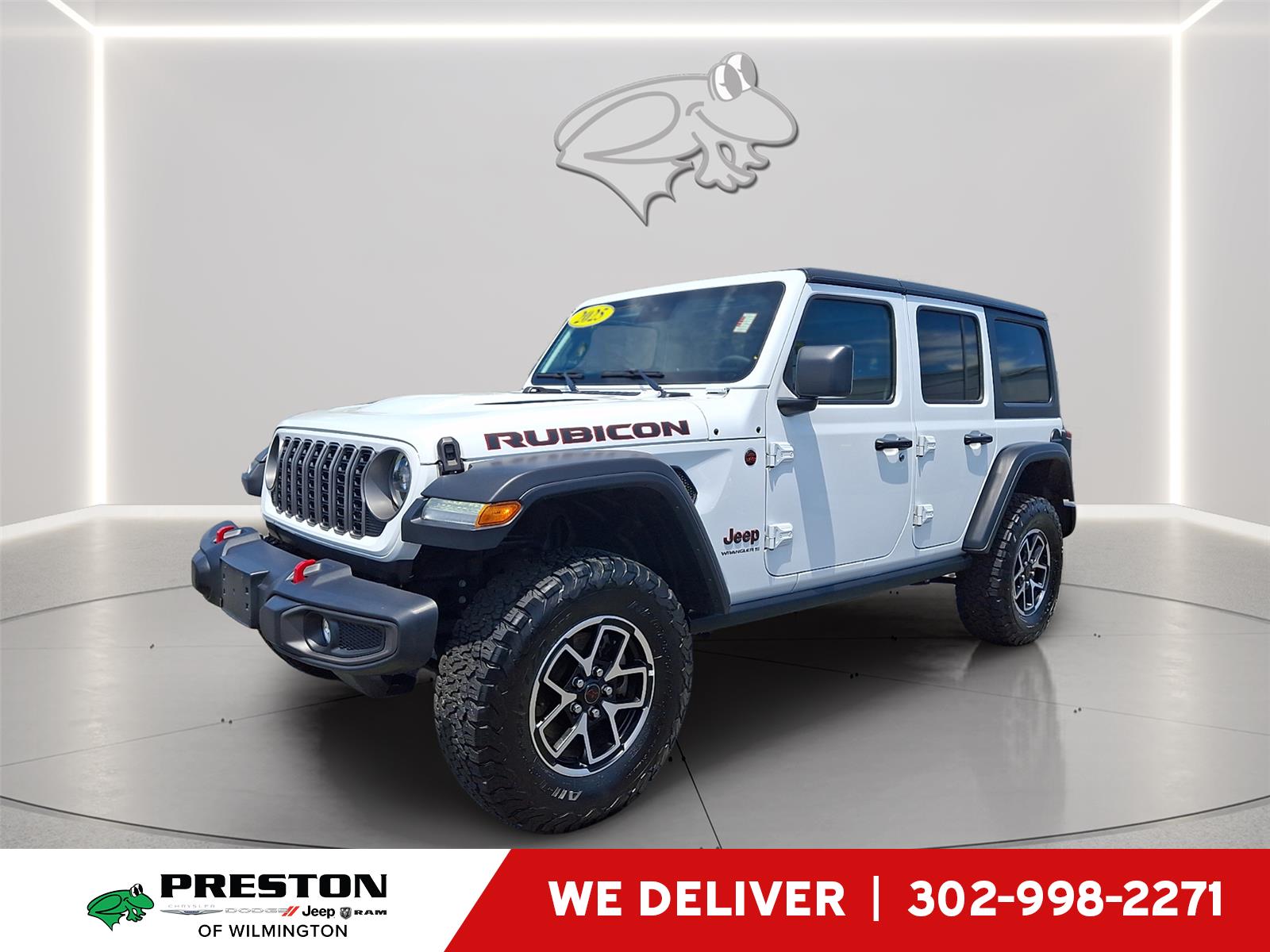 Bright White Clearcoat 2025 Jeep Wrangler SUV / Crossover Four-Wheel Drive 8-Speed Automatic