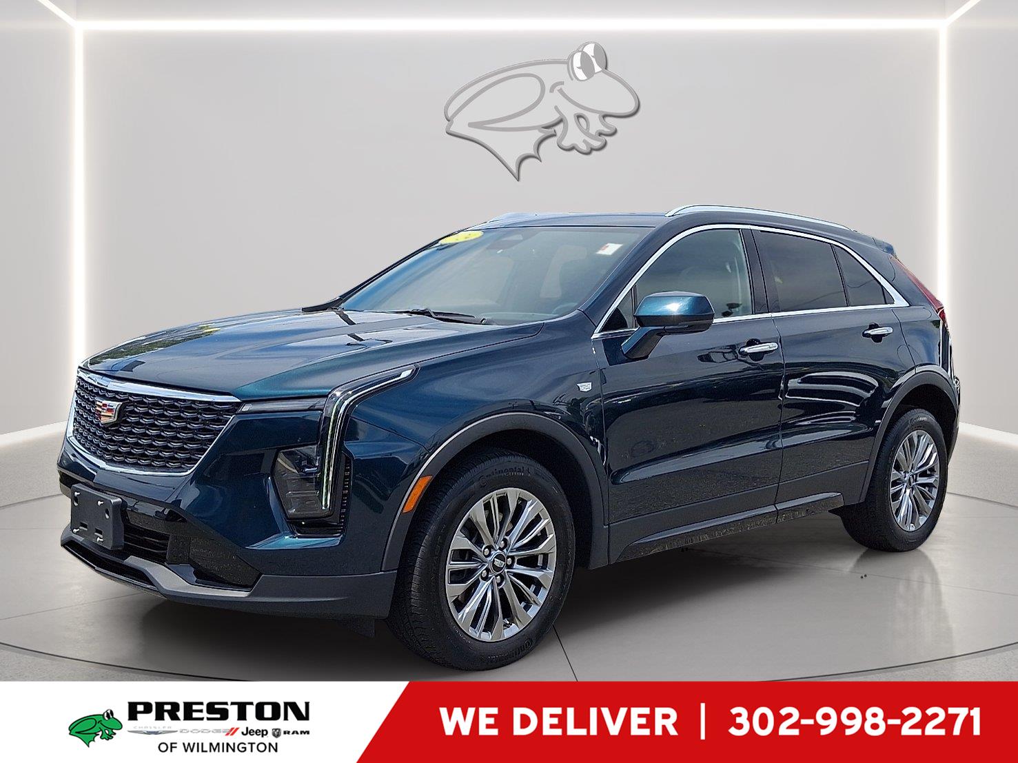 Emerald Lake Metallic 2024 Cadillac XT4 SUV / Crossover Four-Wheel Drive 9-Speed Automatic