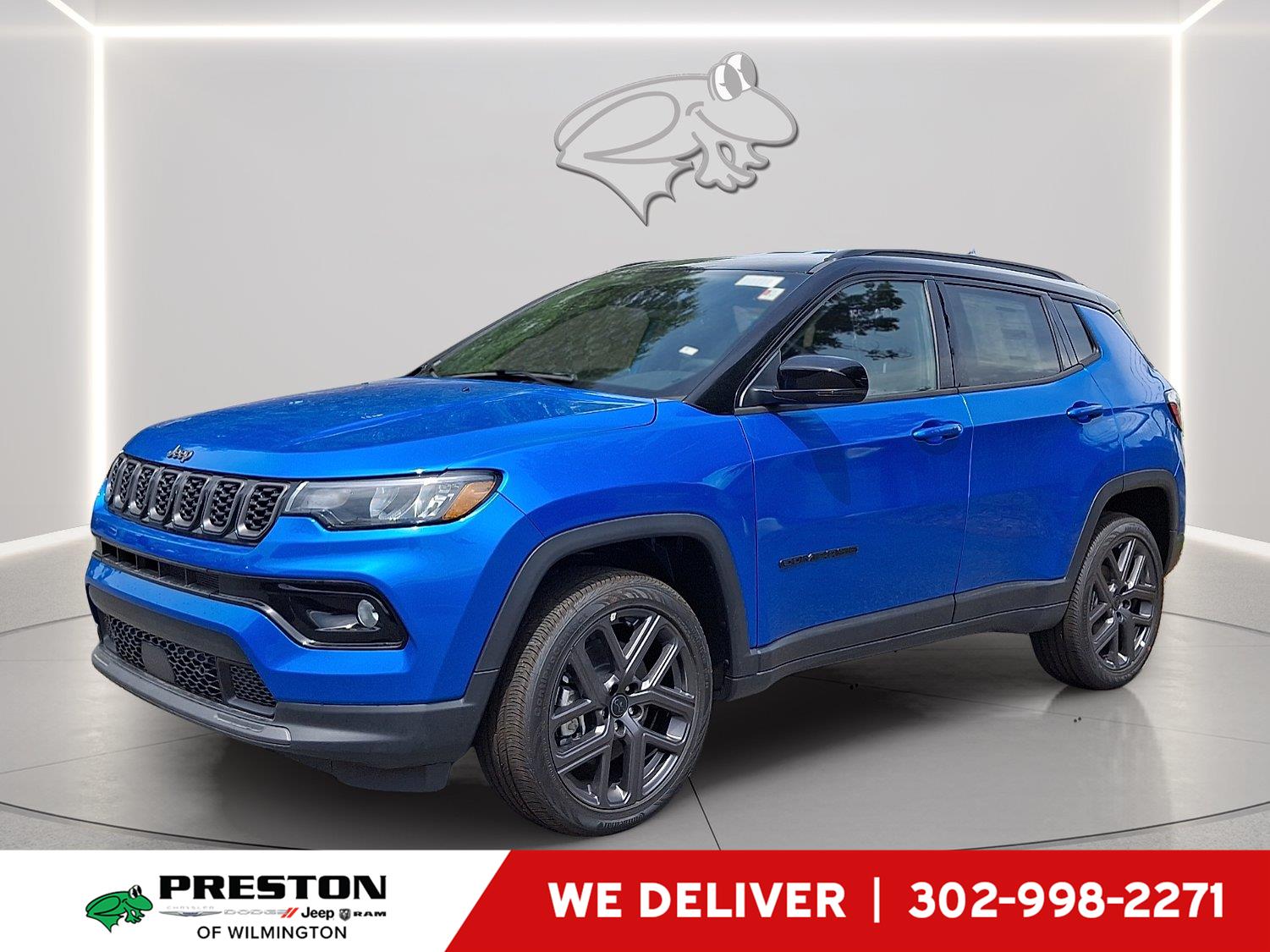 Hydro Blue Pearlcoat 2026 Jeep Compass SUV / Crossover Four-Wheel Drive 8-Speed Automatic