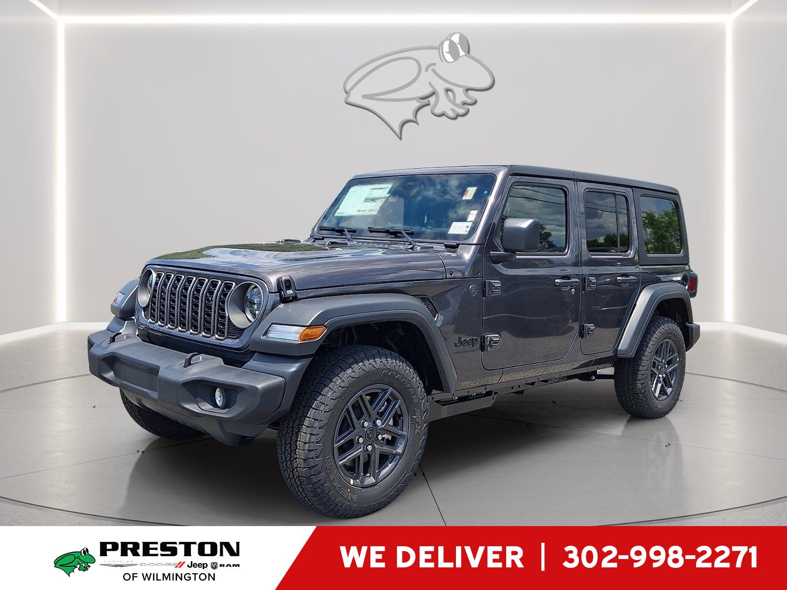 Gray (Granite Crystal Metallic Clearcoat) 2026 Jeep Wrangler SUV / Crossover Four-Wheel Drive 8-Speed Automatic