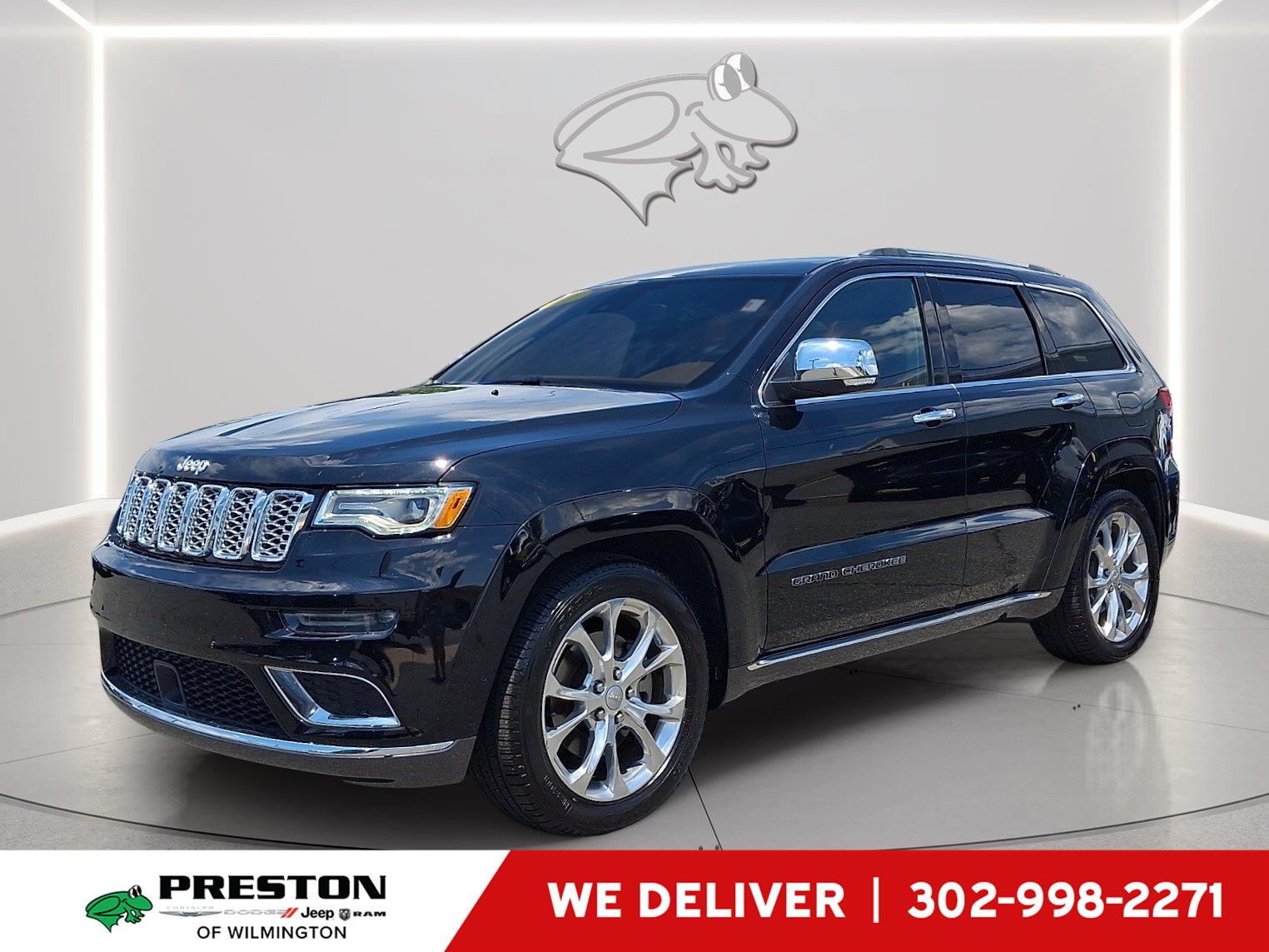 Diamond Black Crystal Pearlcoat 2021 Jeep Grand Cherokee SUV / Crossover Four-Wheel Drive 8-Speed Automatic
