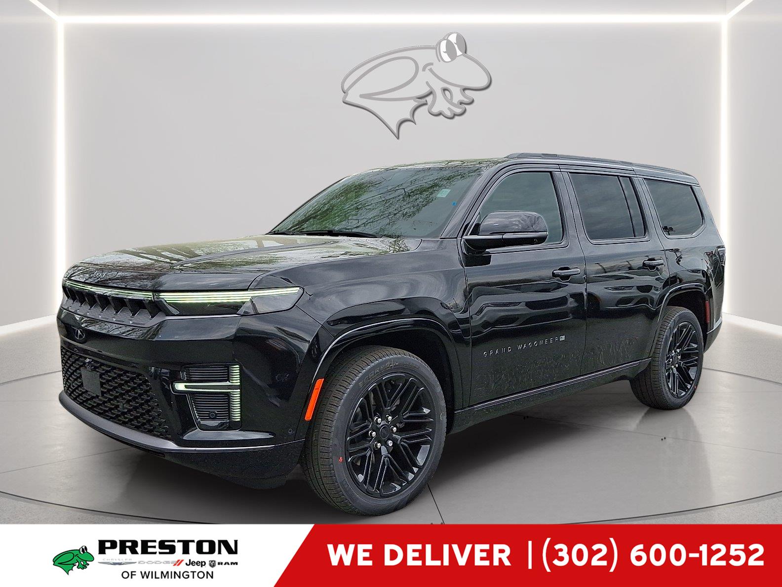High Gloss Black 2026 Jeep Grand Wagoneer SUV / Crossover Four-Wheel Drive 8-Speed Automatic