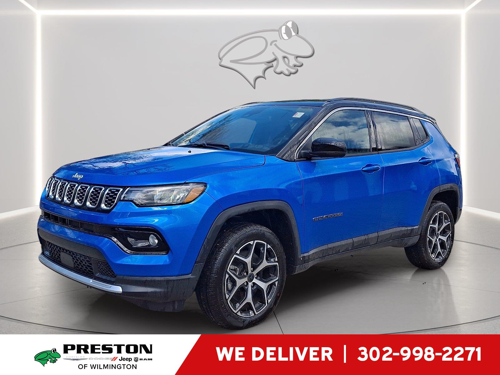 Hydro Blue Pearlcoat 2026 Jeep Compass SUV / Crossover Four-Wheel Drive 8-Speed Automatic