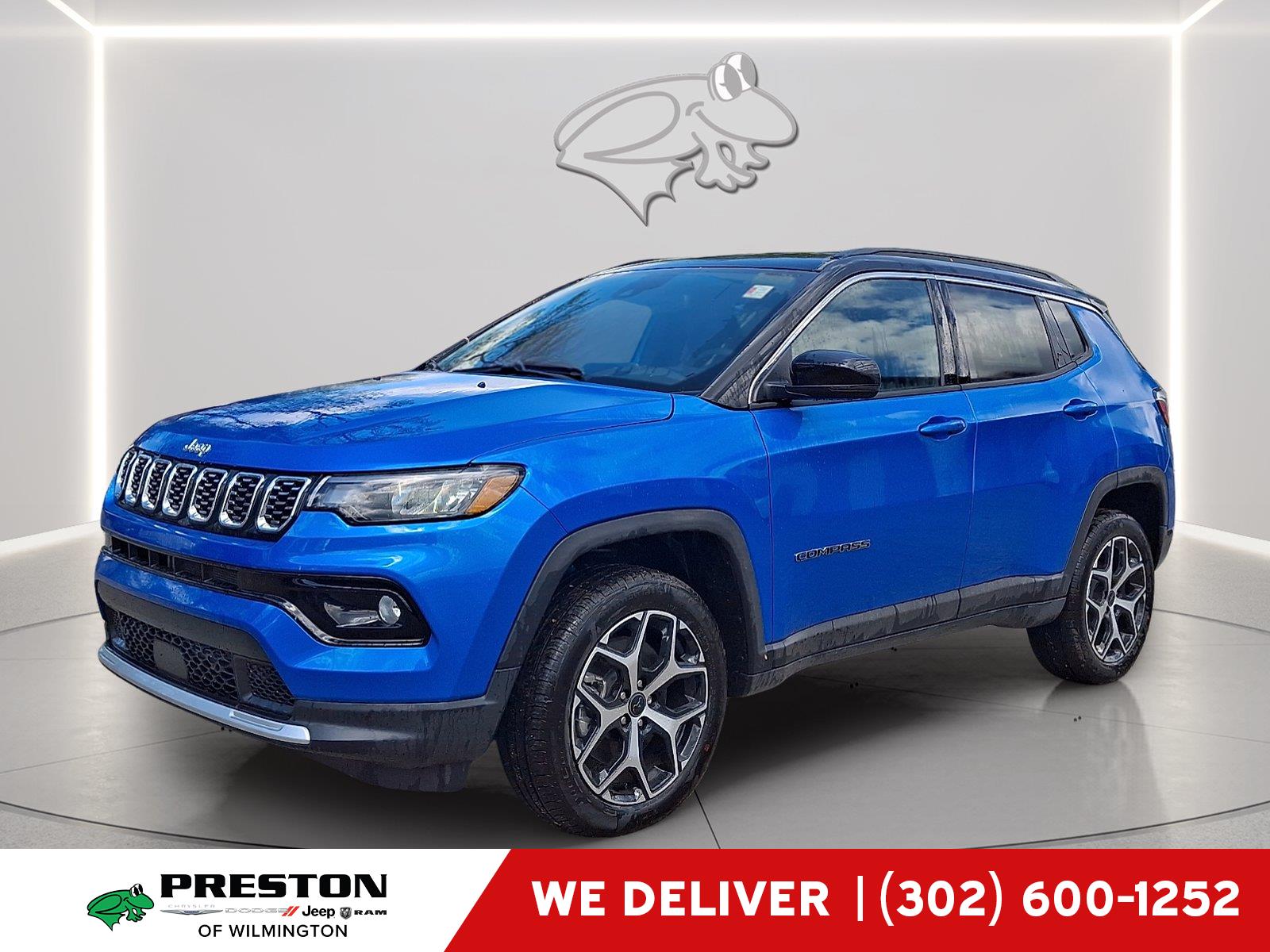 Hydro Blue Pearlcoat 2026 Jeep Compass SUV / Crossover Four-Wheel Drive 8-Speed Automatic