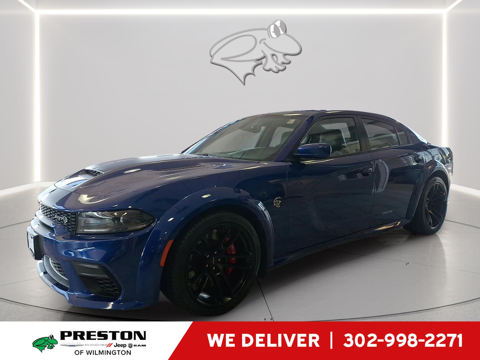 Indigo Blue 2022 Dodge Charger Sedan Rear-Wheel Drive 8-Speed Automatic