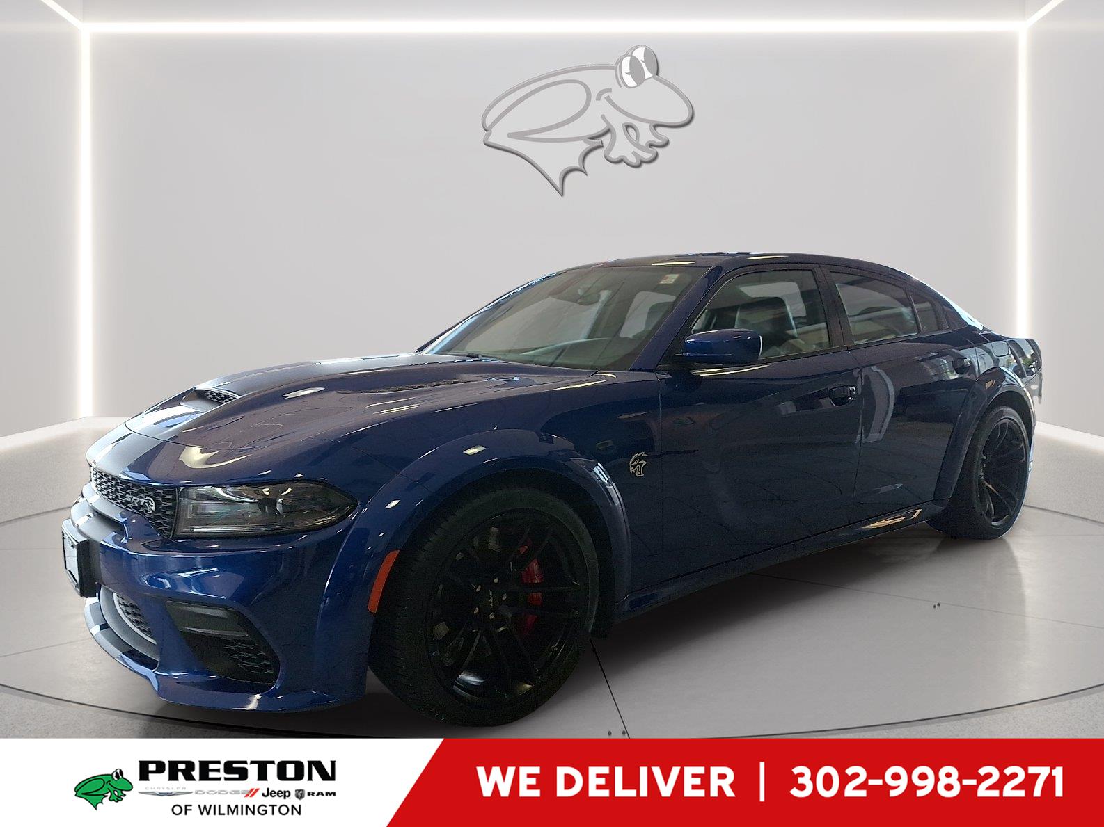 Indigo Blue 2022 Dodge Charger Sedan Rear-Wheel Drive 8-Speed Automatic