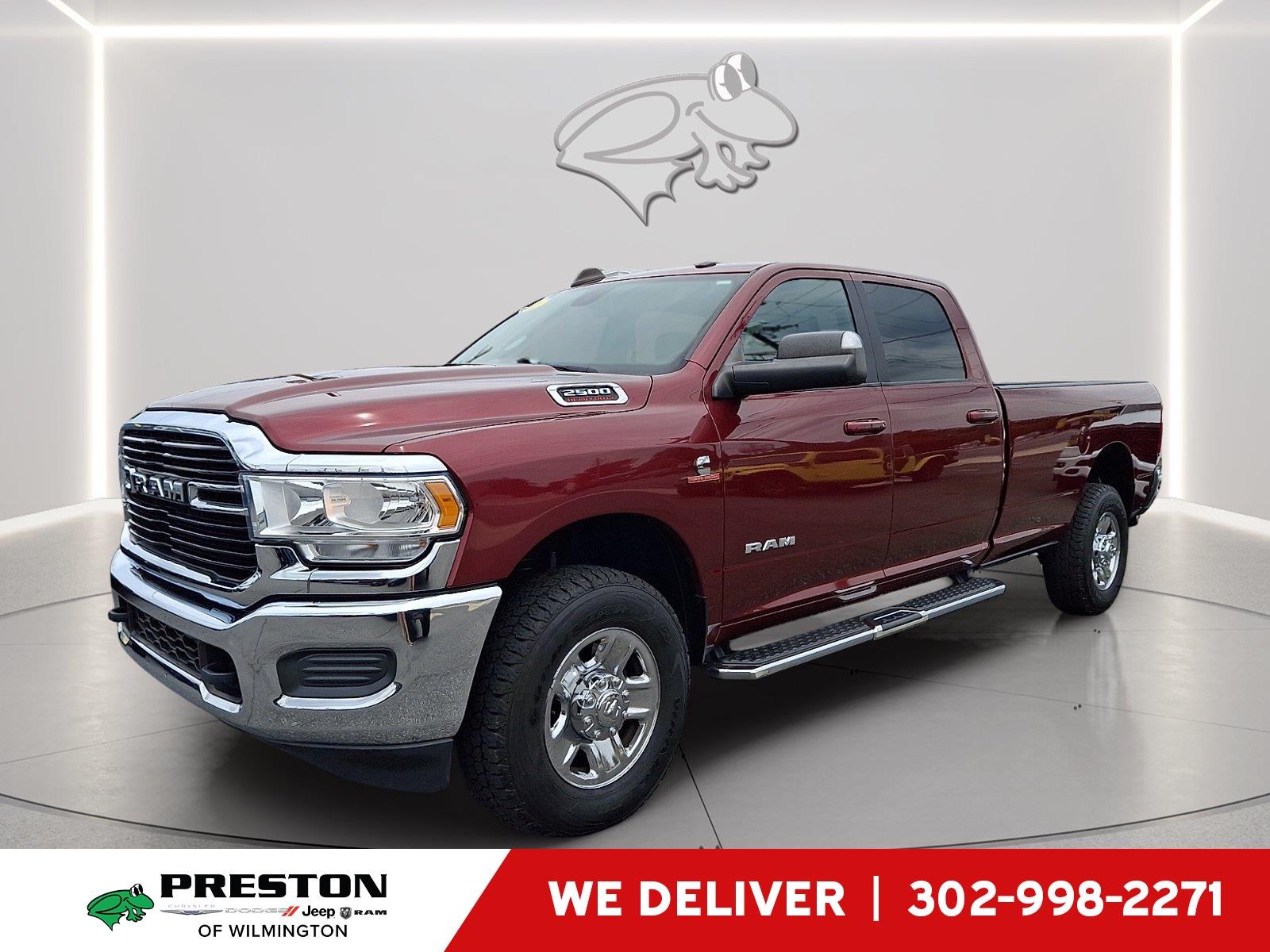 Delmonico Red Pearlcoat 2021 RAM 2500 Pickup Truck Four-Wheel Drive 6-Speed Automatic