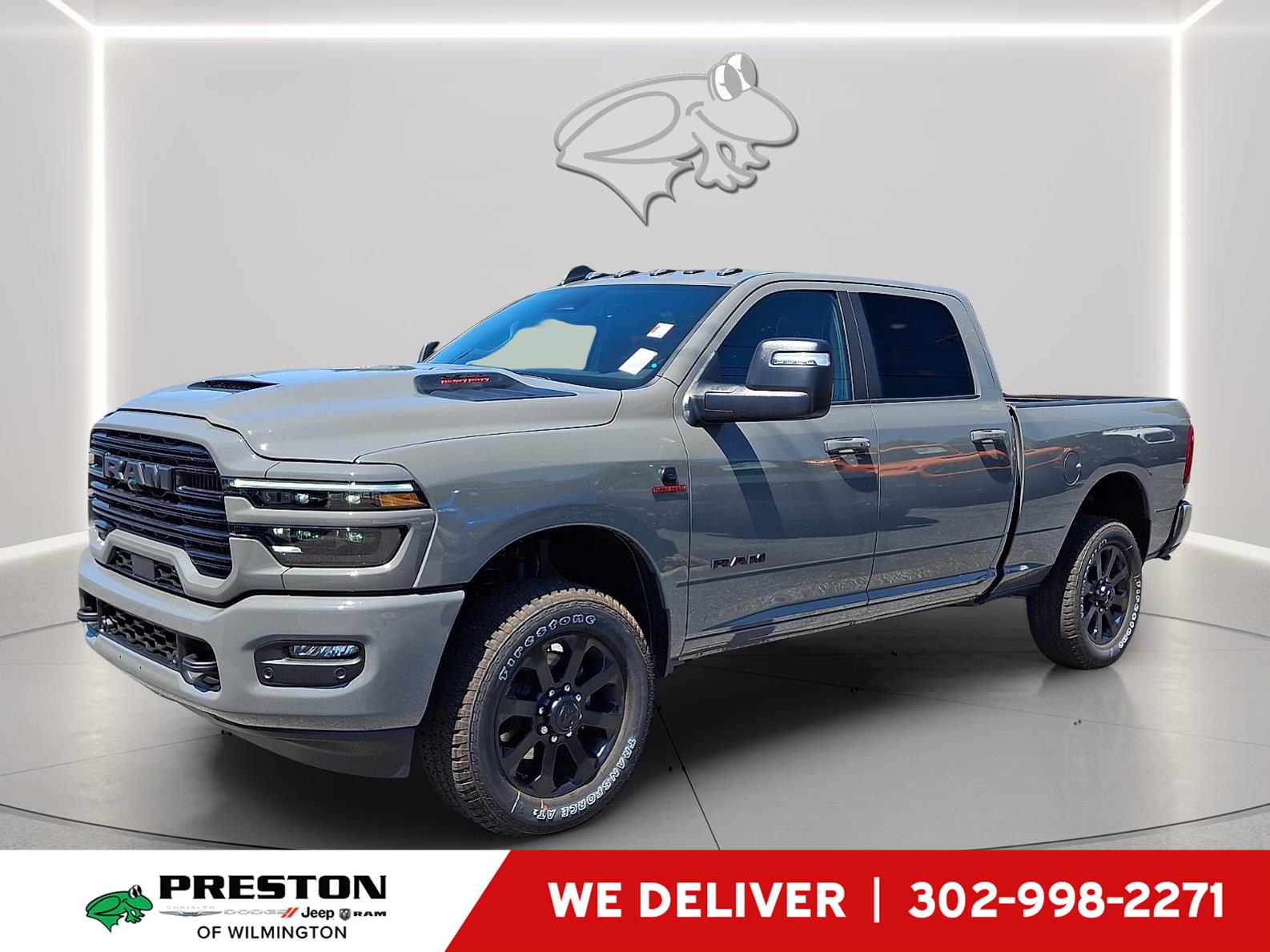 Ceramic Gray Clearcoat 2026 RAM 2500 Pickup Truck Four-Wheel Drive 8-Speed Automatic