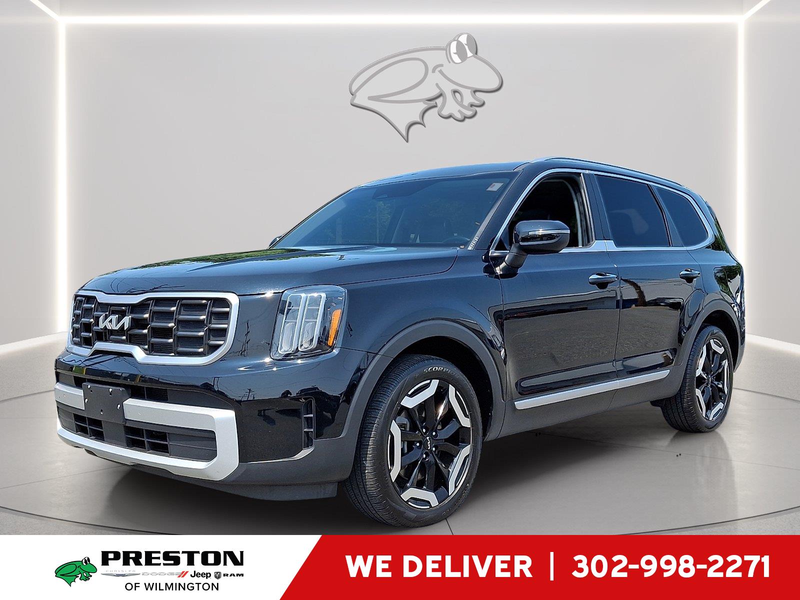 Ebony Black 2025 Kia Telluride SUV / Crossover All-Wheel Drive 8-Speed Automatic