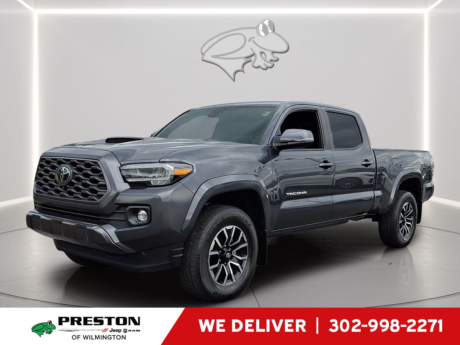 Magnetic Gray Metallic 2023 Toyota Tacoma Pickup Truck Four-Wheel Drive 6-Speed Automatic