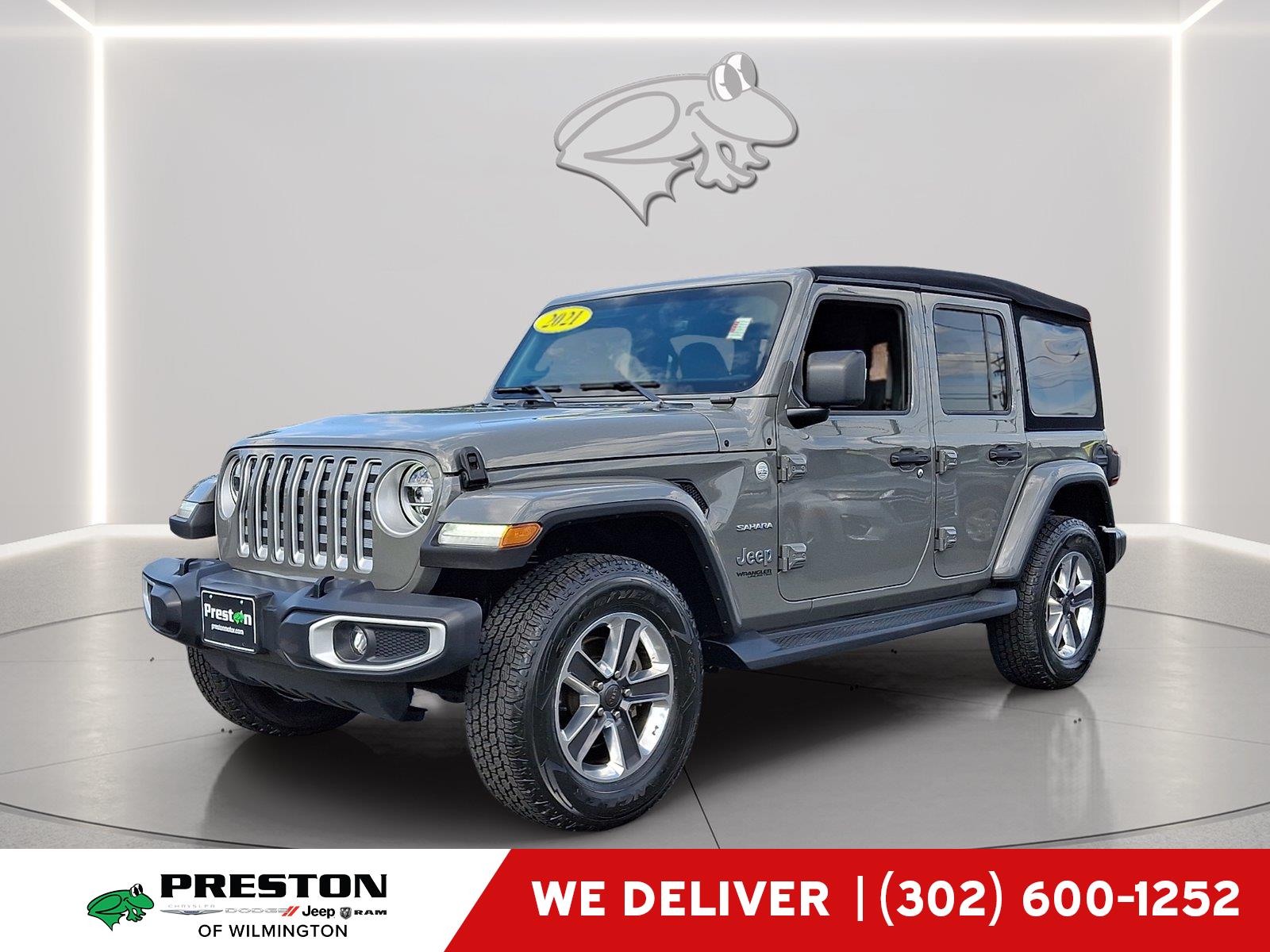 Sting-Gray Clearcoat 2021 Jeep Wrangler SUV / Crossover Four-Wheel Drive 8-Speed Automatic