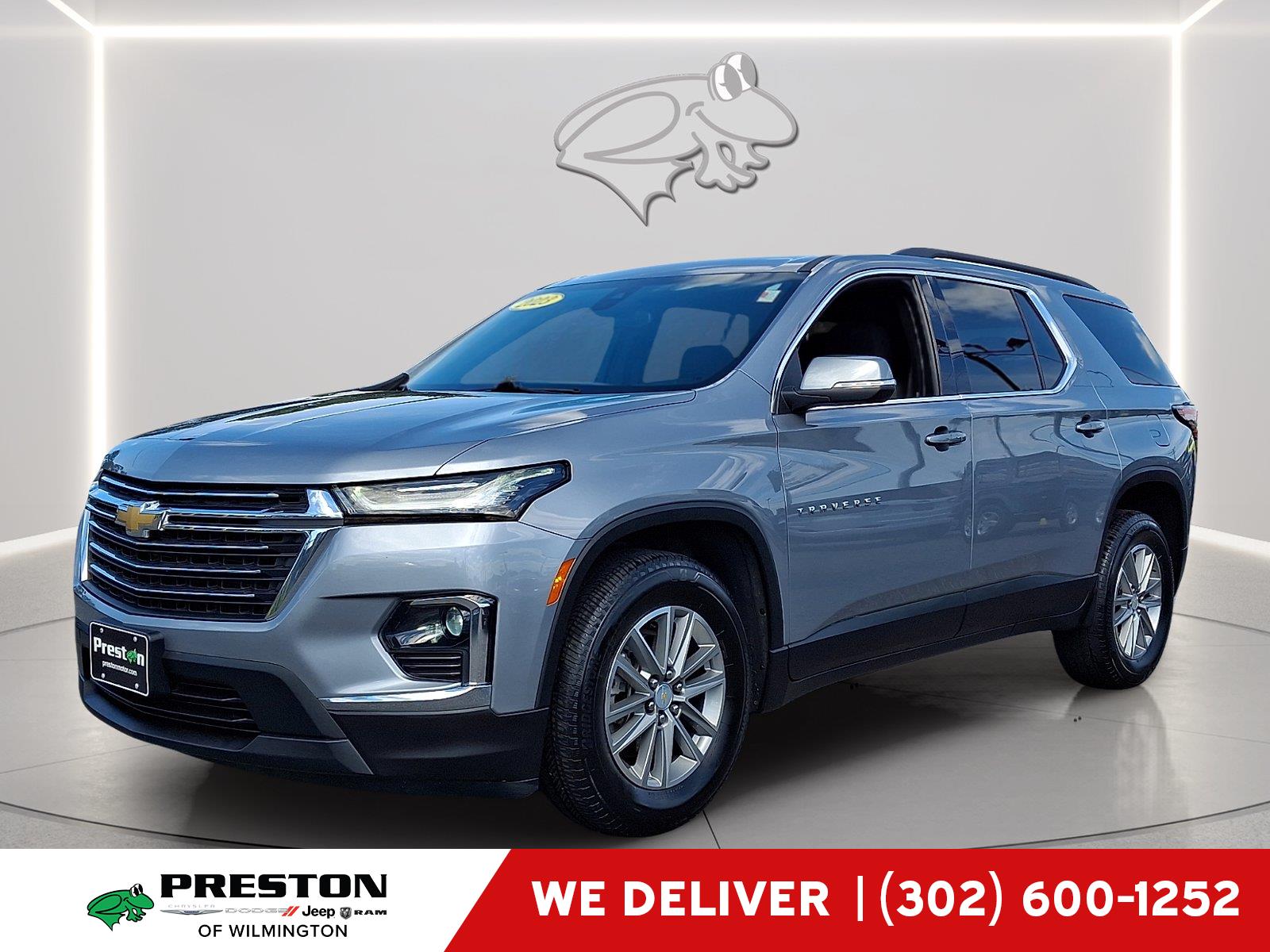 Sterling Gray Metallic 2023 Chevrolet Traverse SUV / Crossover Four-Wheel Drive 9-Speed Automatic
