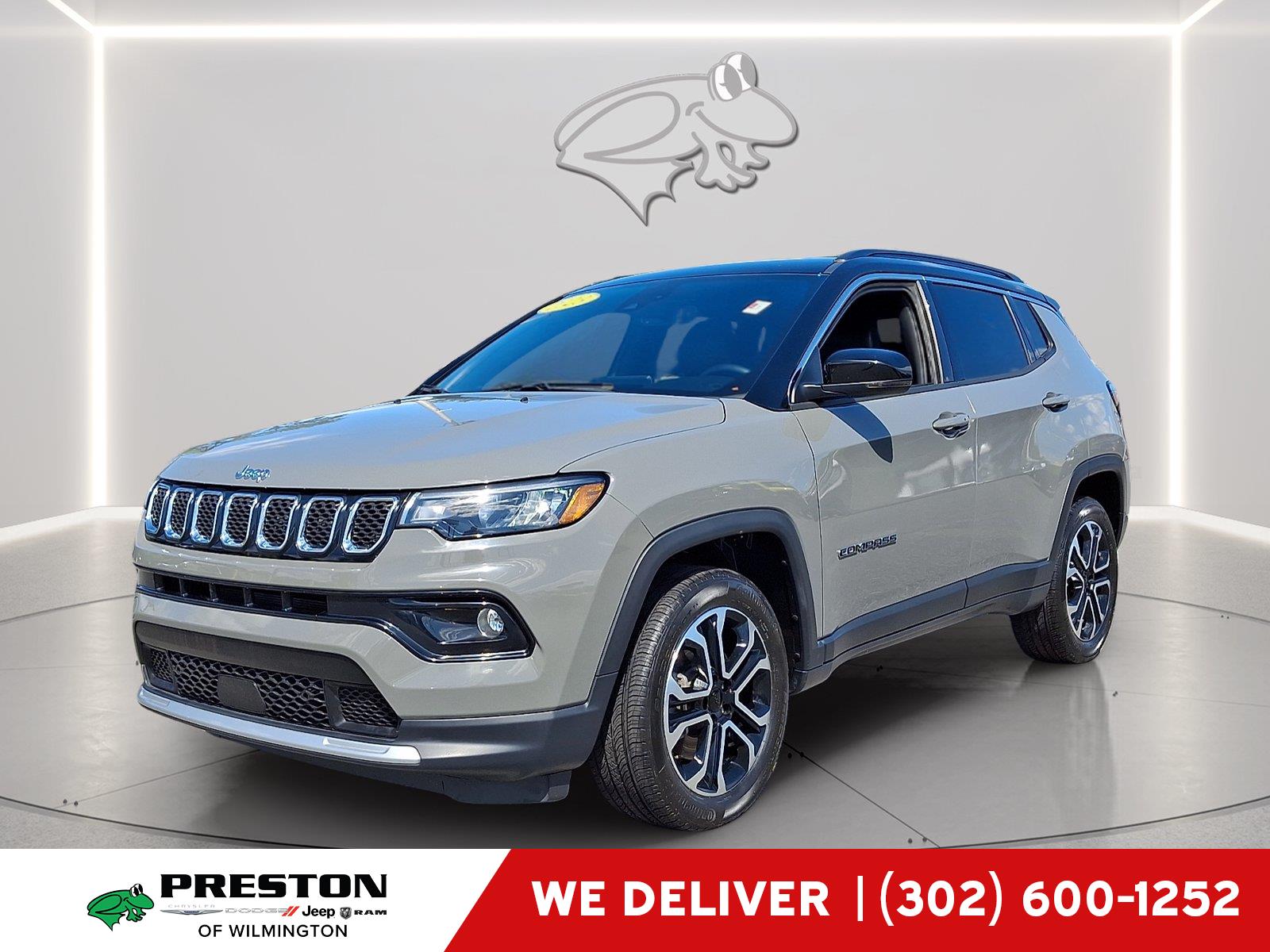 Sting-Gray Clearcoat 2023 Jeep Compass SUV / Crossover Four-Wheel Drive 8-Speed Automatic