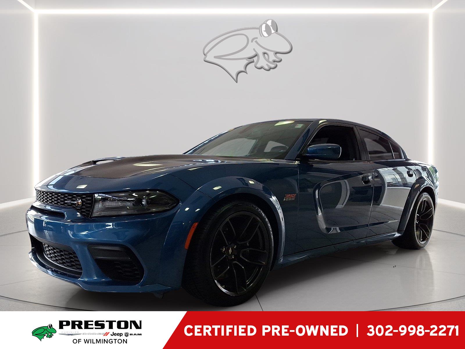 Blue (Frostbite) 2021 Dodge Charger Sedan Rear-Wheel Drive 8-Speed Automatic