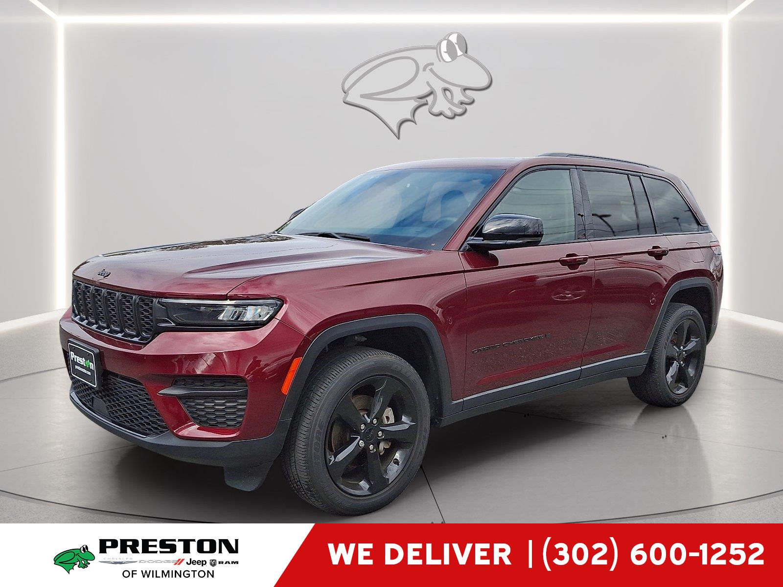 Velvet Red Pearlcoat 2024 Jeep Grand Cherokee SUV / Crossover Four-Wheel Drive 8-Speed Automatic