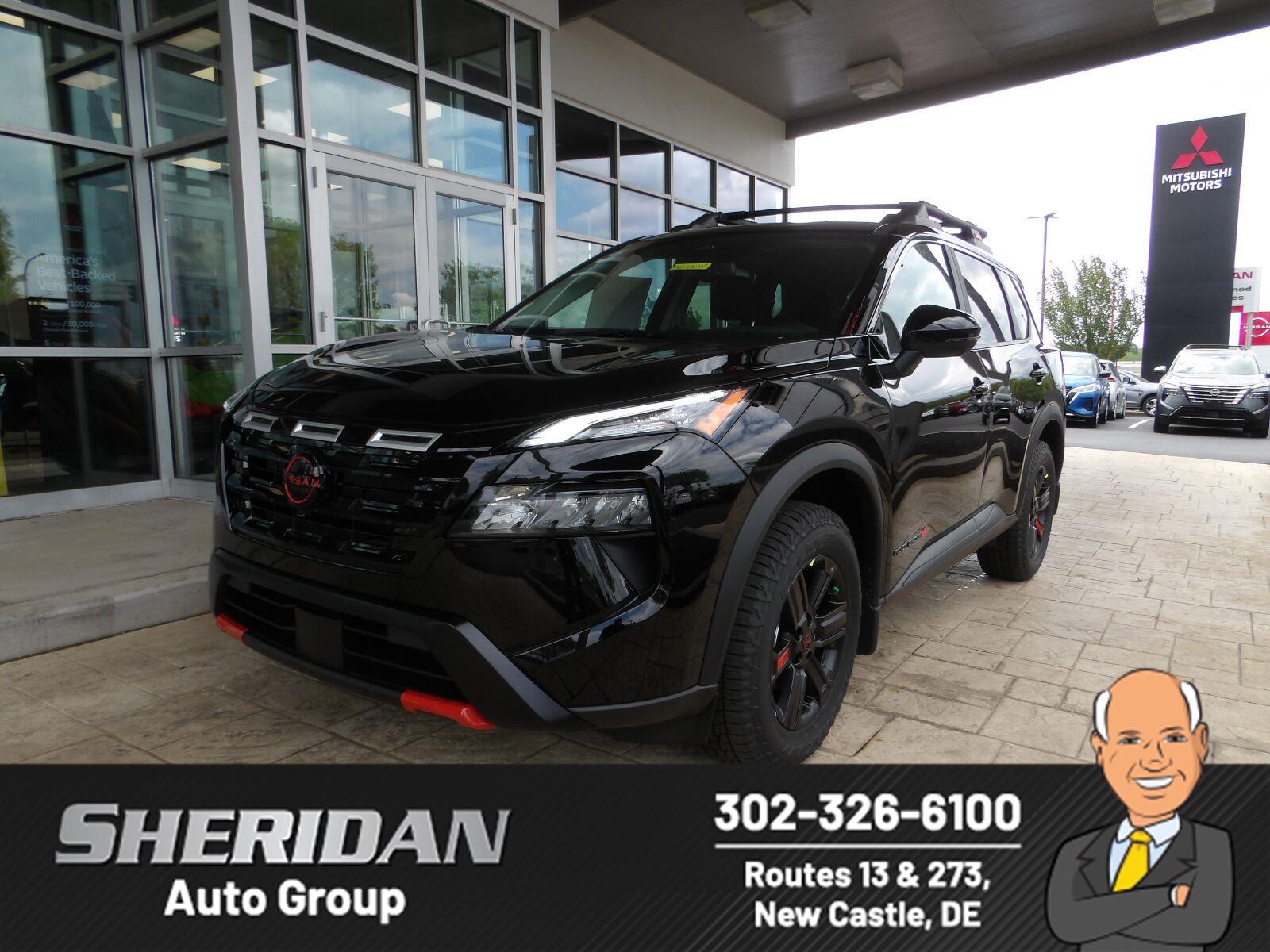 Super Black 2026 Nissan Rogue SUV / Crossover All-Wheel Drive Continuously Variable Transmission