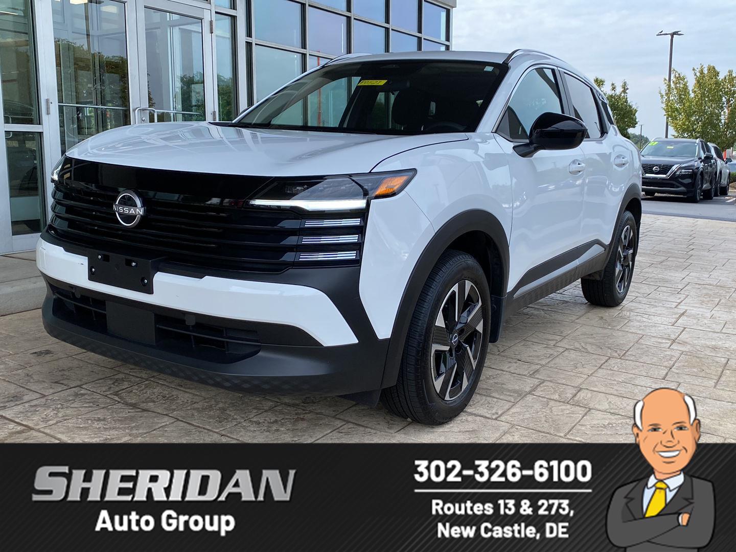 White (Fresh Powder) 2026 Nissan Kicks SUV / Crossover All-Wheel Drive Continuously Variable Transmission