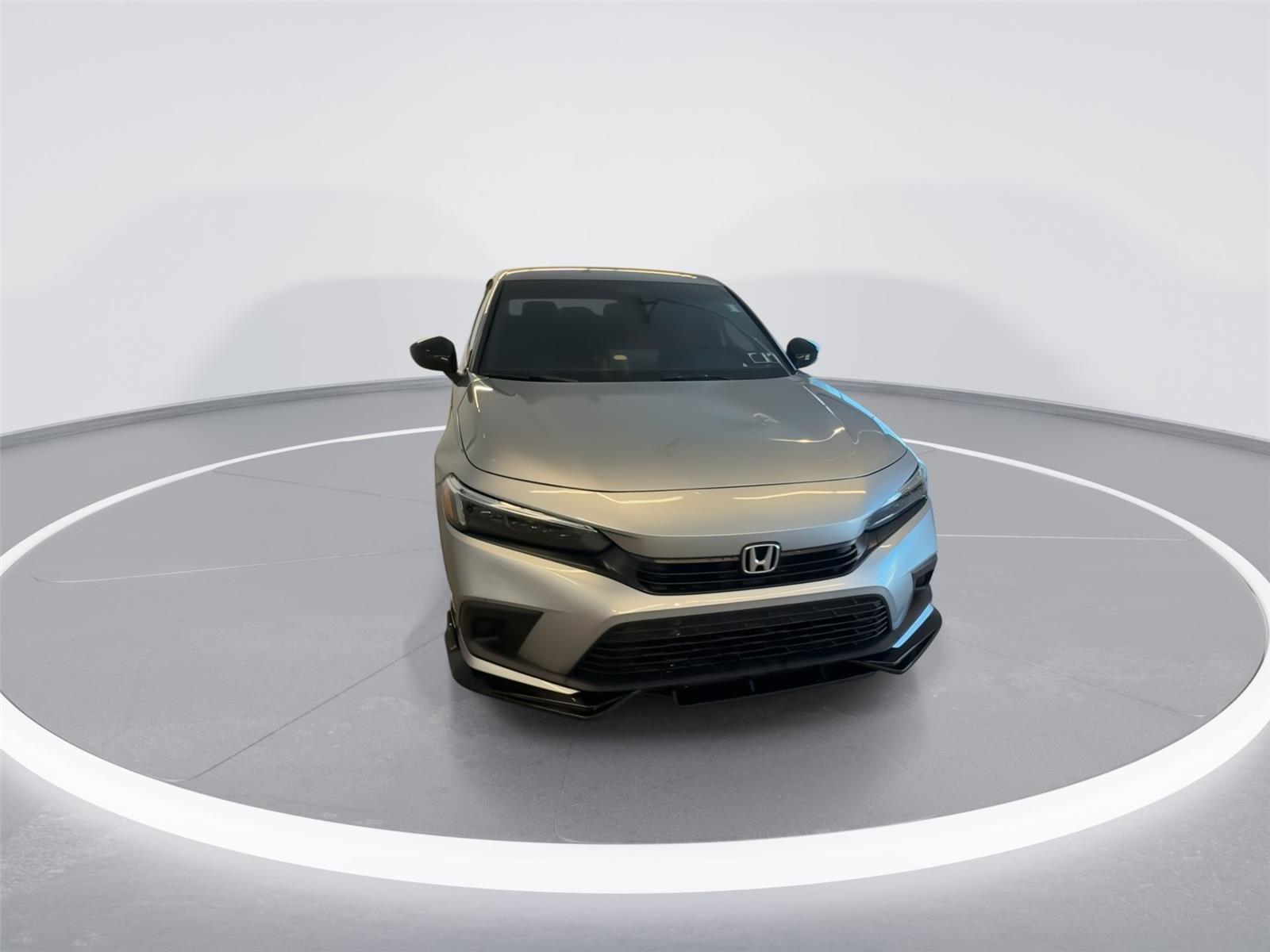 Lunar Silver Metallic 2024 Honda Civic Sport FWD Sedan Front-Wheel Drive Continuously Variable Transmission