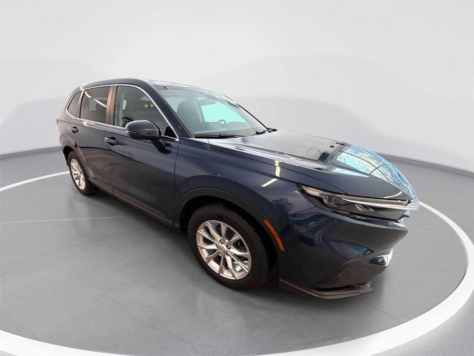 Canyon River Blue Metallic 2024 Honda CR-V EX AWD SUV / Crossover All-Wheel Drive Continuously Variable Transmission