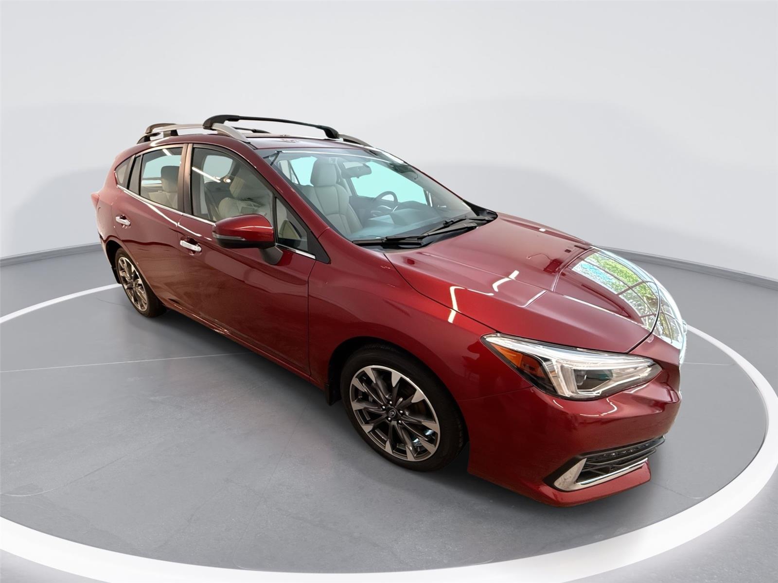 Crimson Red Pearl 2023 Subaru Impreza Limited Wagon AWD Wagon All-Wheel Drive Continuously Variable Transmission