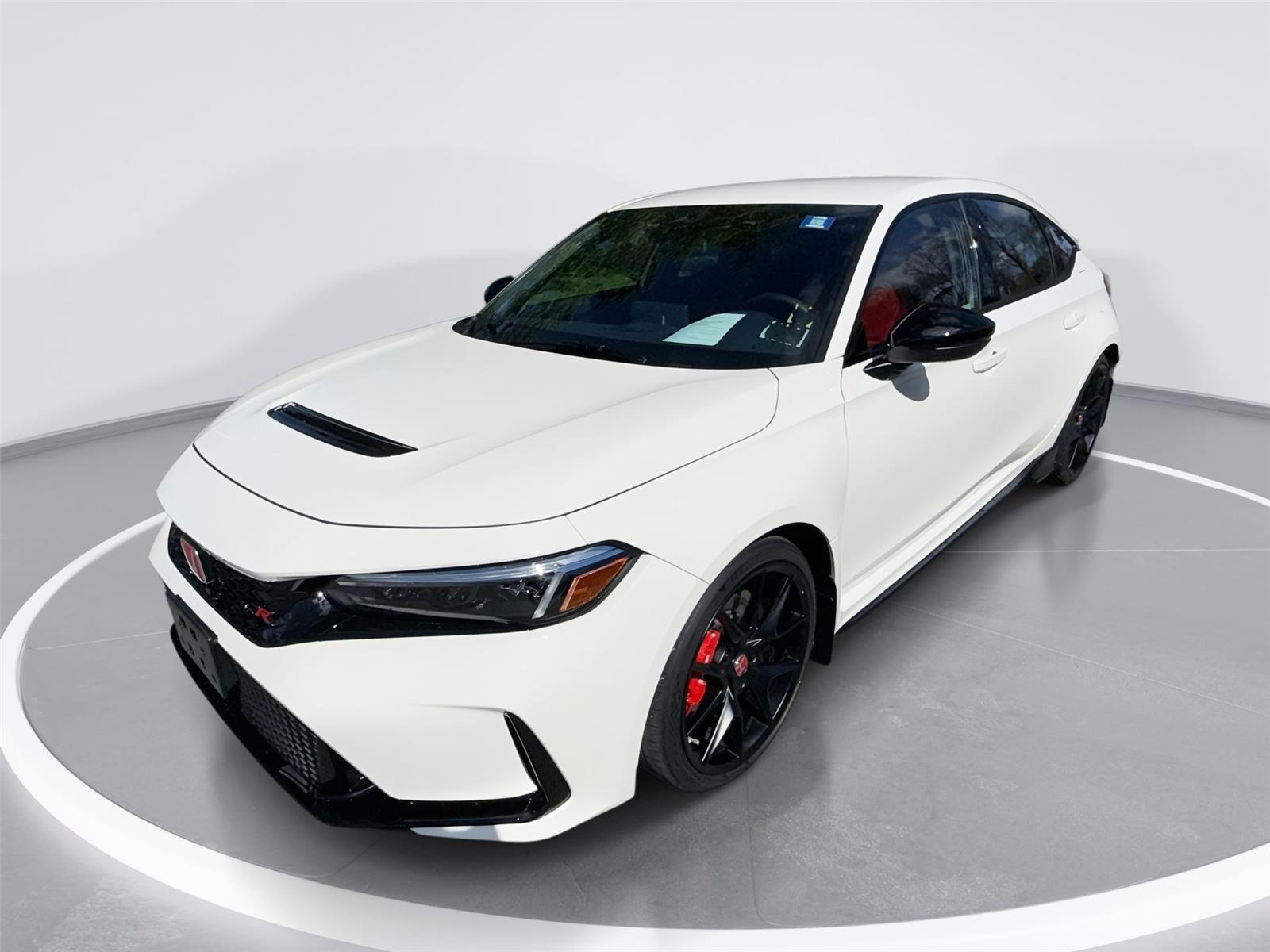 Championship White 2024 Honda Civic Type R FWD Hatchback Front-Wheel Drive Manual