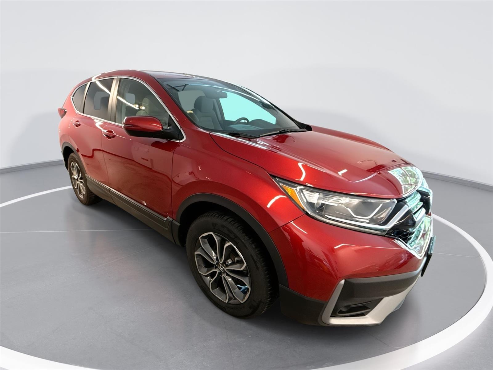 Radiant Red Metallic 2022 Honda CR-V EX AWD SUV / Crossover All-Wheel Drive Continuously Variable Transmission