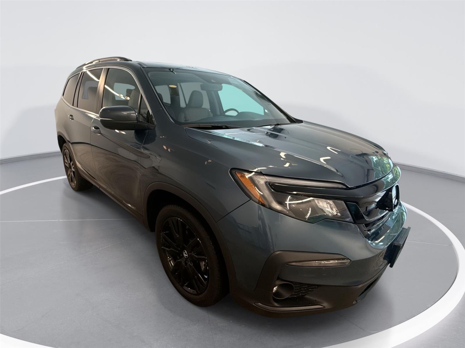 Gray (Steel Sapphire Metallic) 2021 Honda Pilot SUV / Crossover All-Wheel Drive Automatic