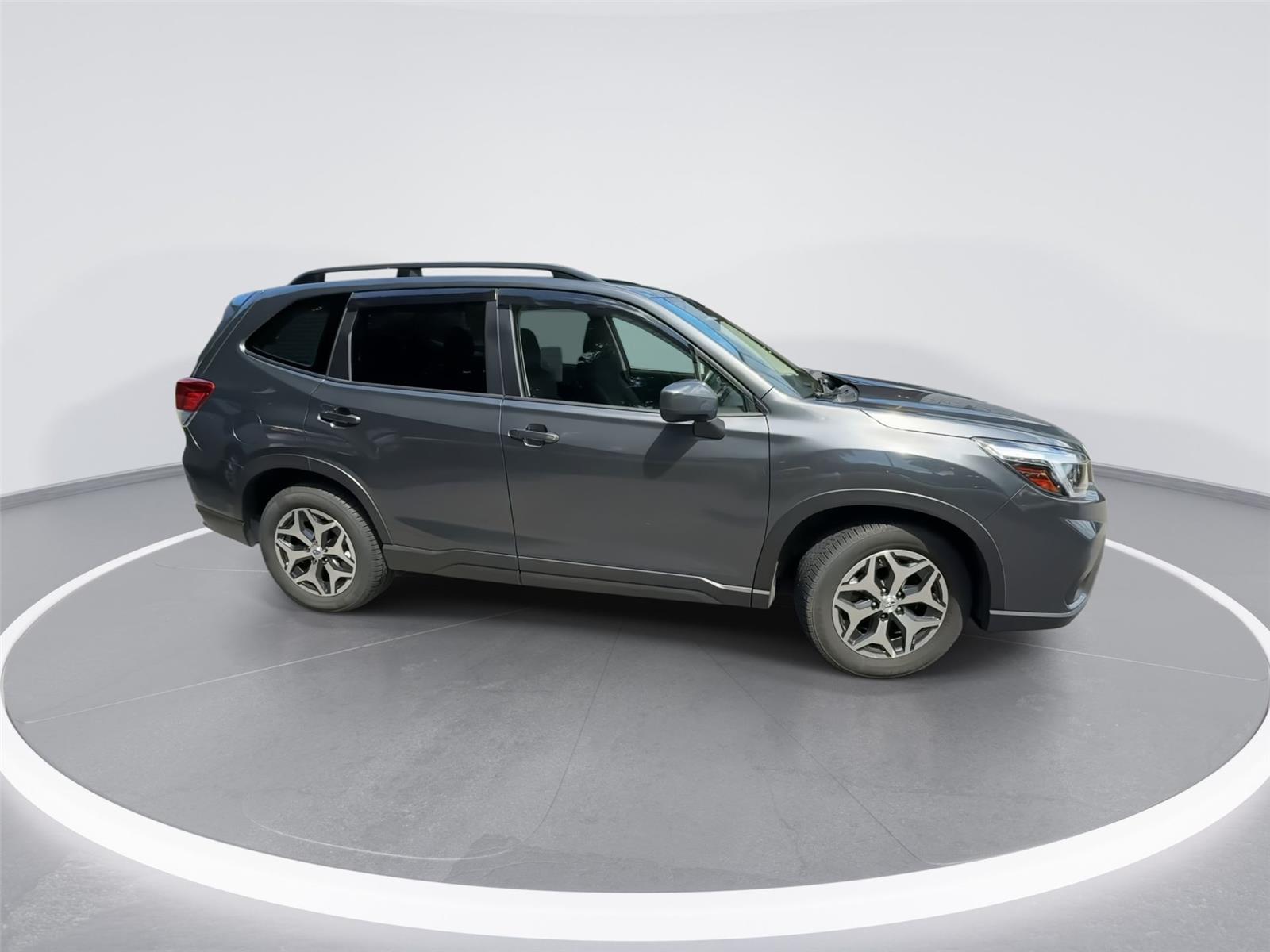 Magnetite Gray Metallic 2021 Subaru Forester SUV / Crossover All-Wheel Drive Continuously Variable Transmission