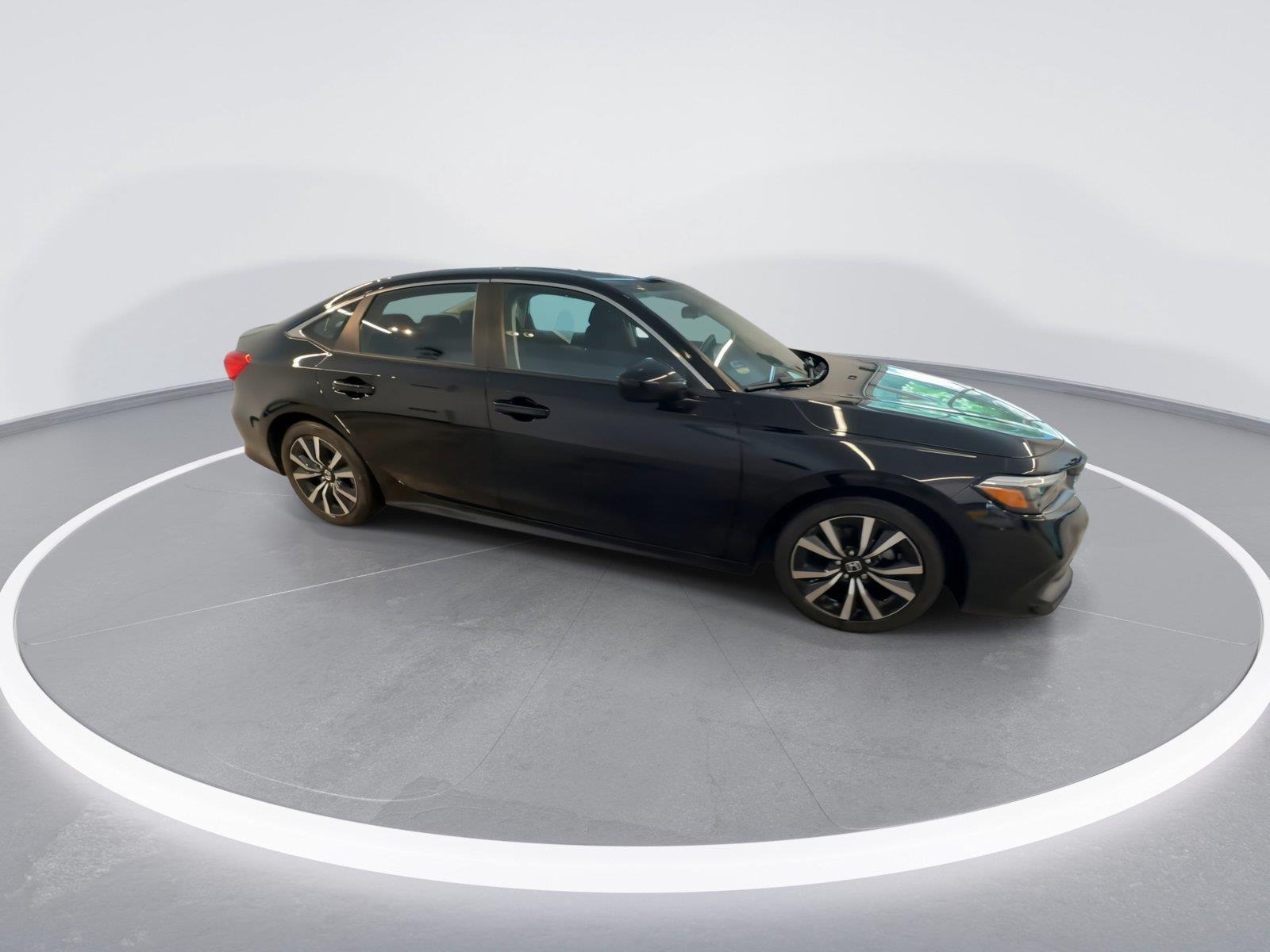Crystal Black Pearl 2024 Honda Civic Sedan Front-Wheel Drive Continuously Variable Transmission