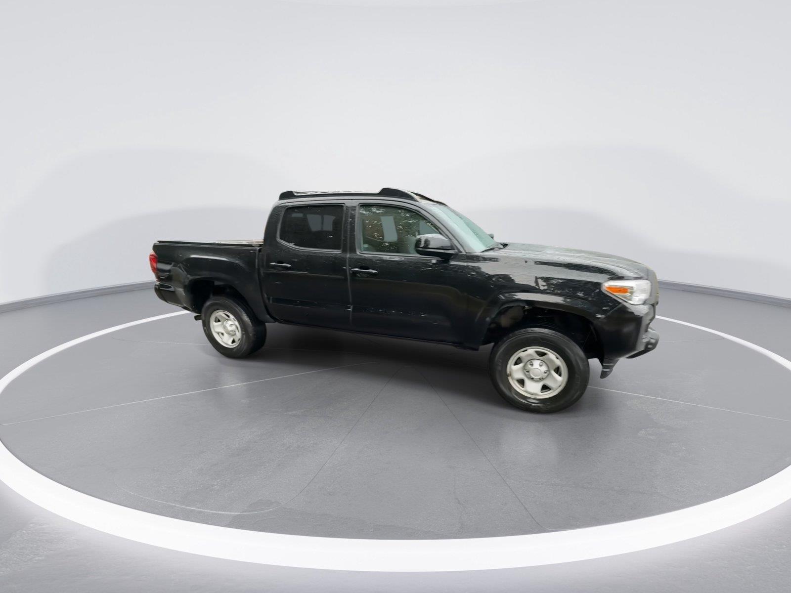 Midnight Black Metallic 2022 Toyota Tacoma Pickup Truck Four-Wheel Drive Automatic
