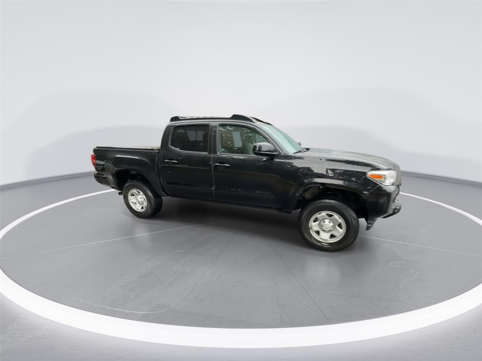 Midnight Black Metallic 2022 Toyota Tacoma Pickup Truck Four-Wheel Drive Automatic