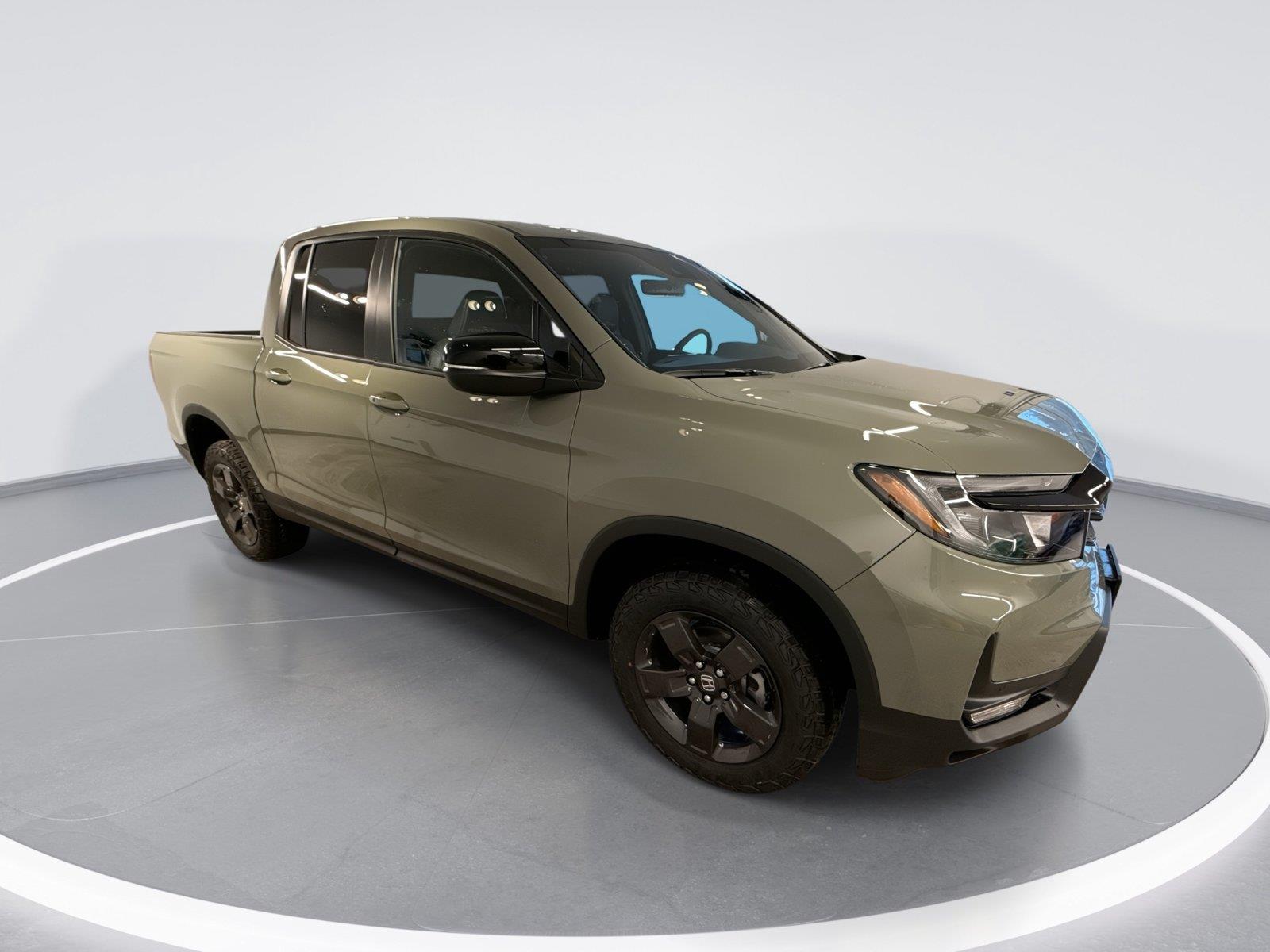 Ash Green Metallic 2026 Honda Ridgeline Pickup Truck All-Wheel Drive Automatic