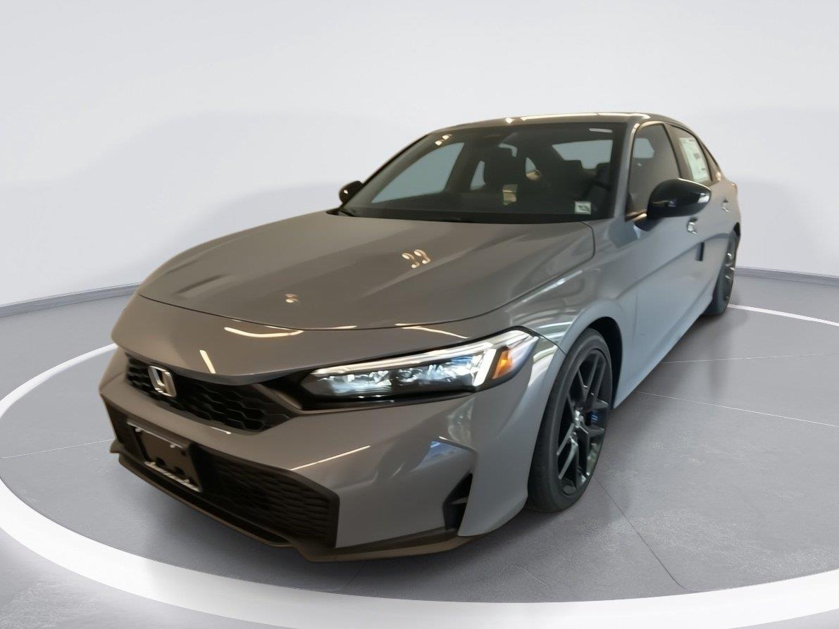 Urban Gray Pearl 2026 Honda Civic Sedan Front-Wheel Drive Continuously Variable Transmission
