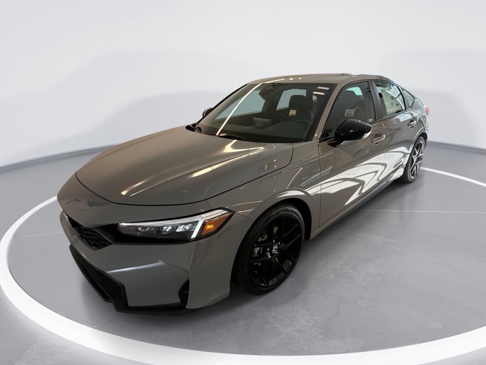 Urban Gray Pearl 2026 Honda Civic Hatchback Hatchback Front-Wheel Drive Continuously Variable Transmission