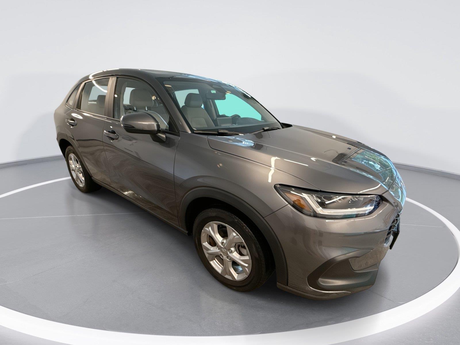 Gray (Modern Steel Metallic) 2024 Honda HR-V SUV / Crossover All-Wheel Drive Continuously Variable Transmission