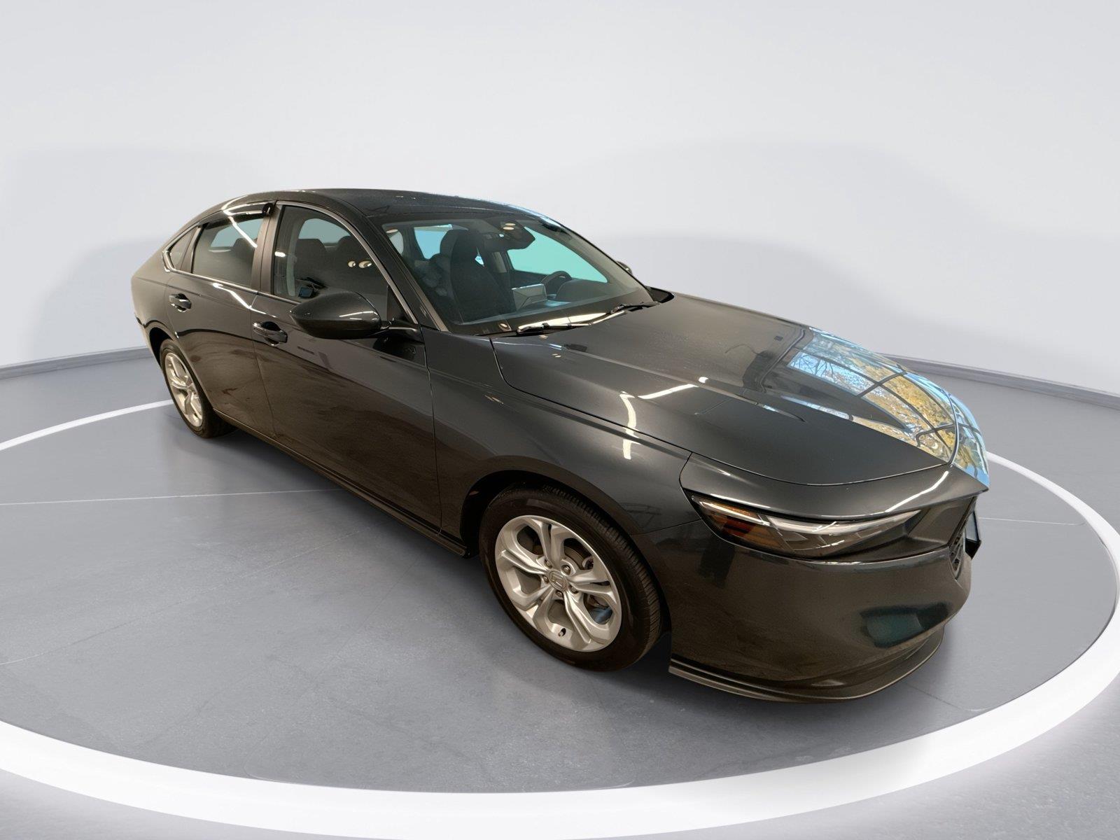 Meteorite Gray Metallic 2023 Honda Accord Sedan Front-Wheel Drive Continuously Variable Transmission