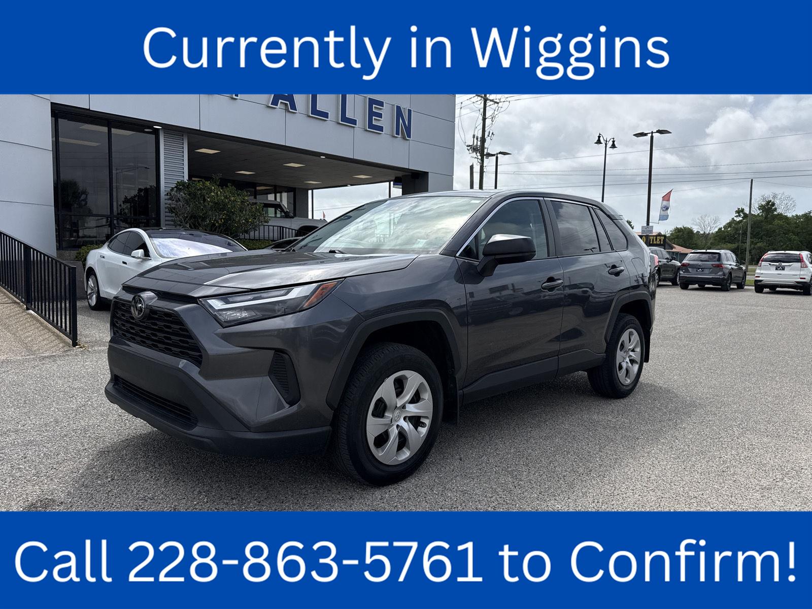 Magnetic Gray Metallic 2024 Toyota RAV4 LE AWD SUV / Crossover All-Wheel Drive 8-Speed Automatic