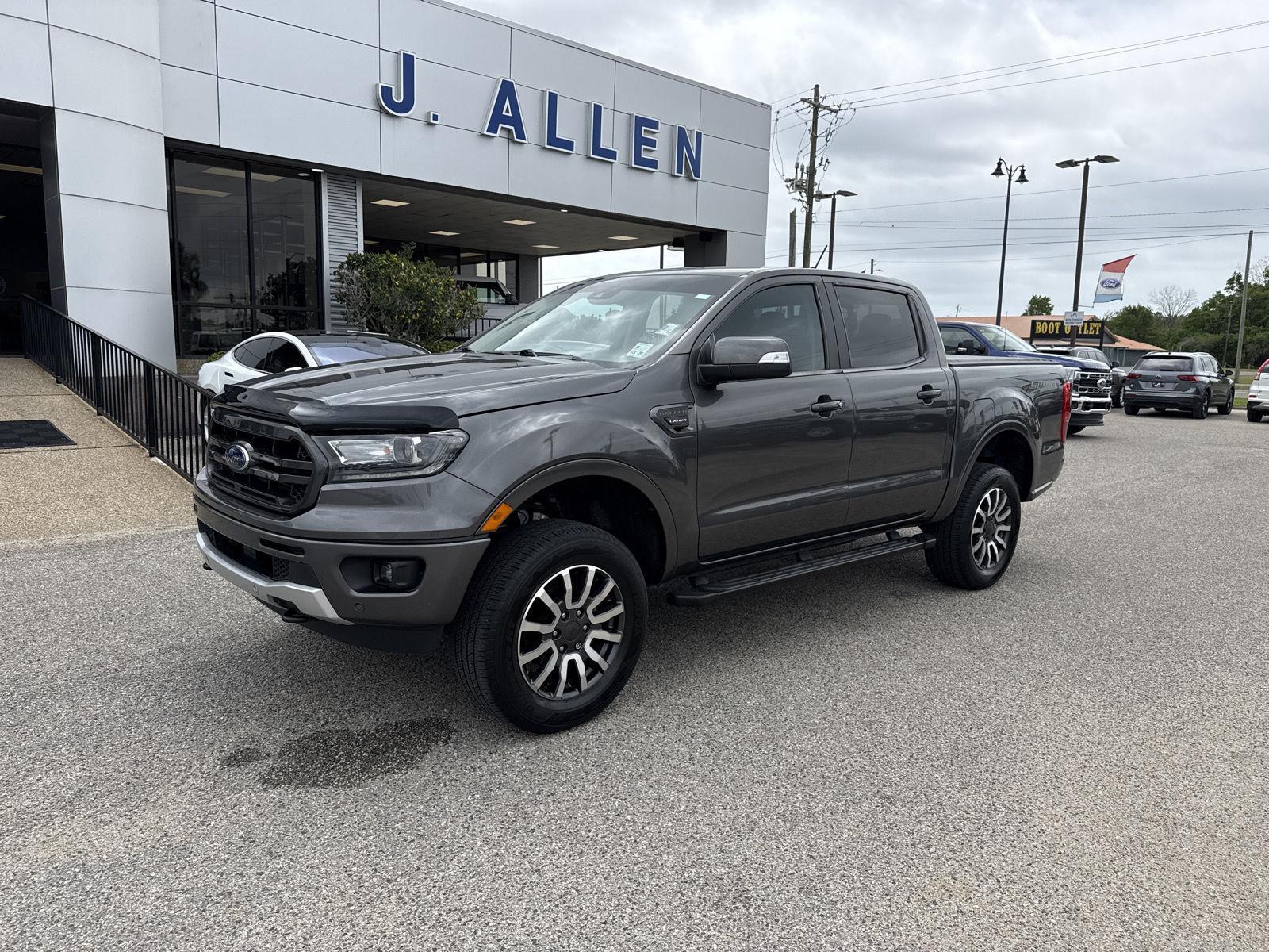 Gray (Magnetic Metallic) 2020 Ford Ranger Lariat SuperCrew RWD Pickup Truck 4X2 Automatic