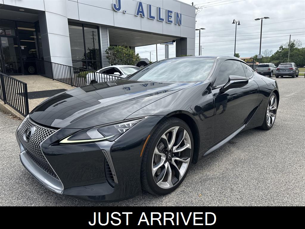 Black (Caviar) 2018 Lexus LC 500 RWD Coupe Rear-Wheel Drive Automatic